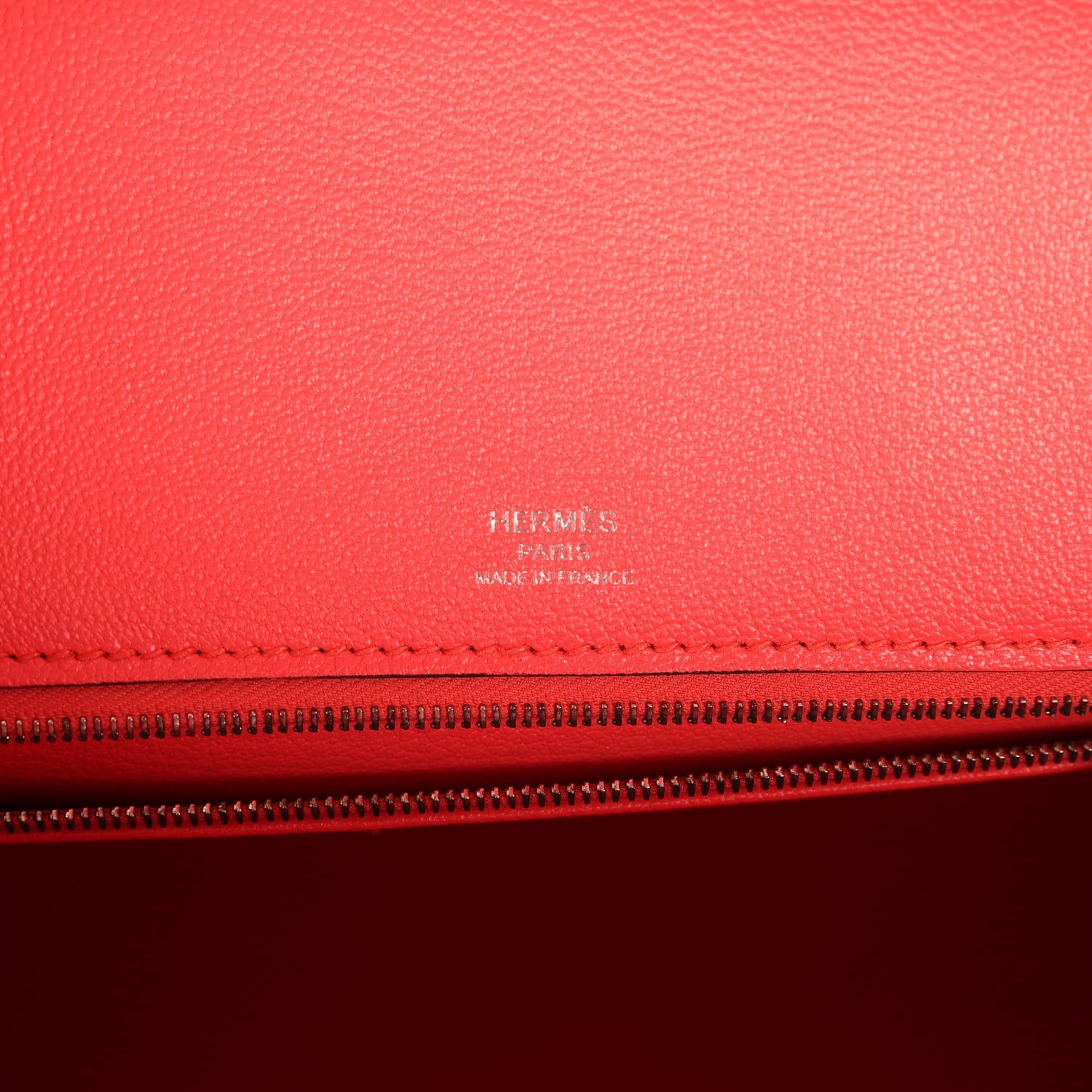 Hermes Casaque Birkin Sellier 30 Rouge Sellier and Bleu Indigo Epsom Palladium Hardware