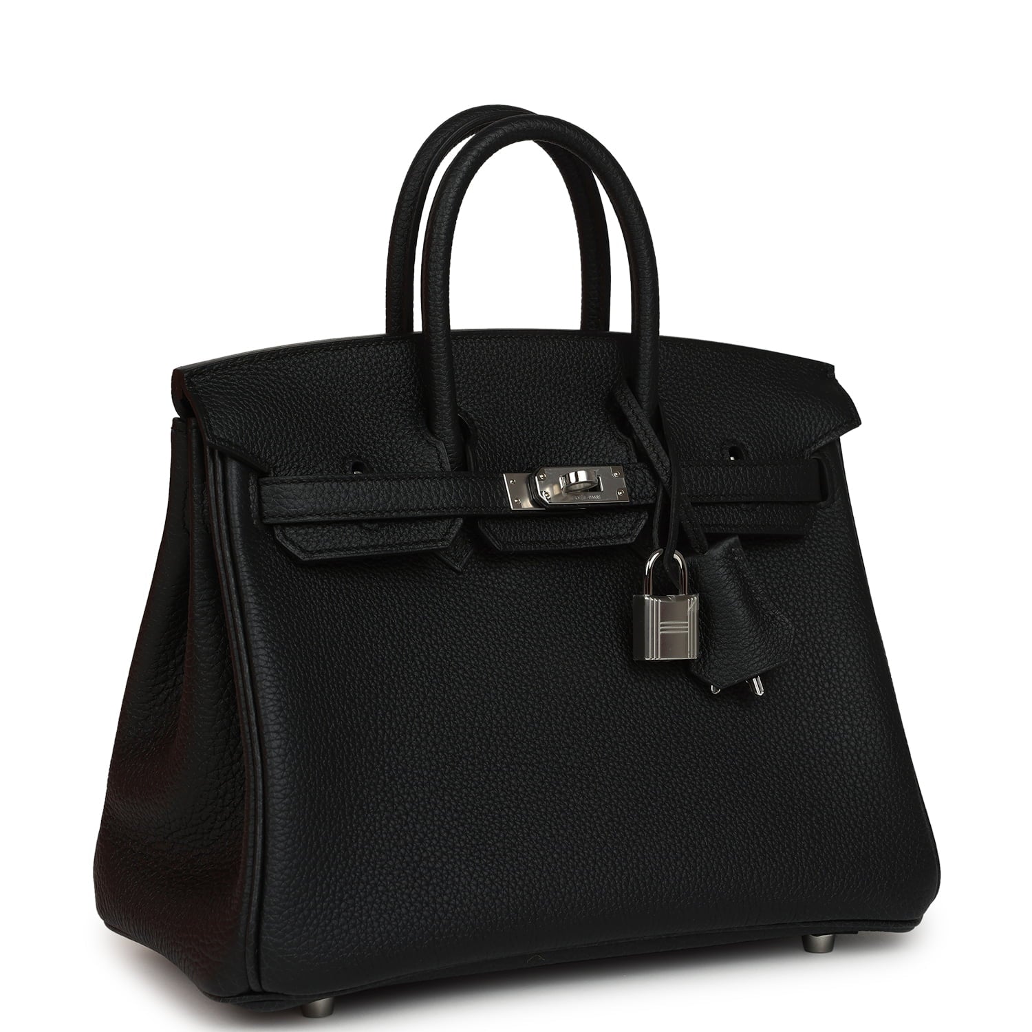 Hermes Birkin 25 Black Togo Palladium Hardware