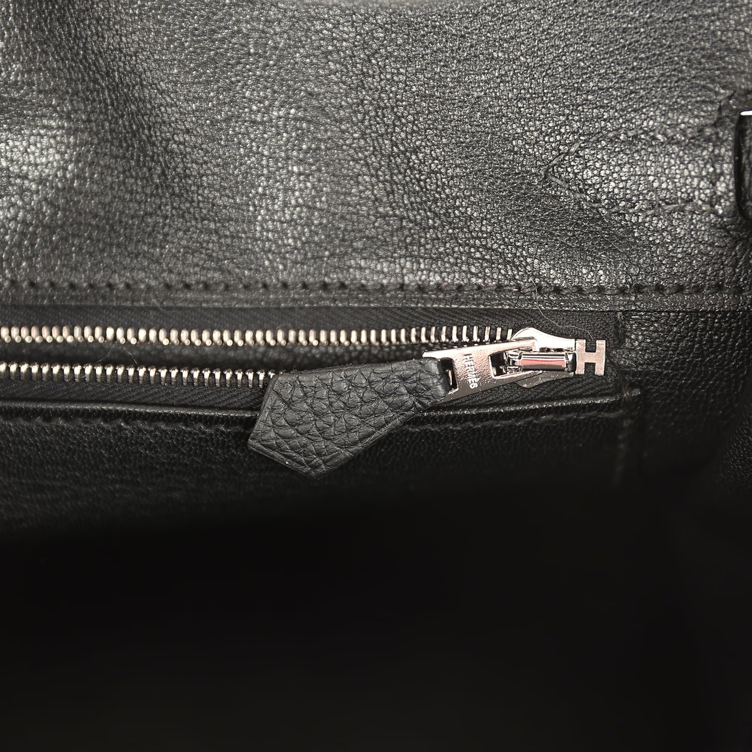 Hermes Birkin 25 Black Togo Palladium Hardware
