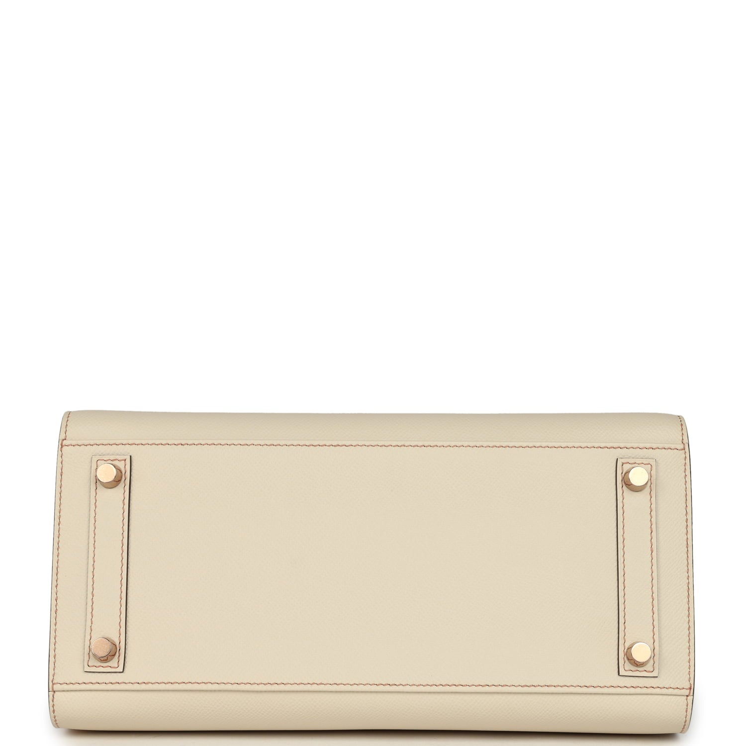 Hermes Special Order (HSS) Birkin Sellier 30 Craie and Gris Etain Epsom Rose Gold Hardware