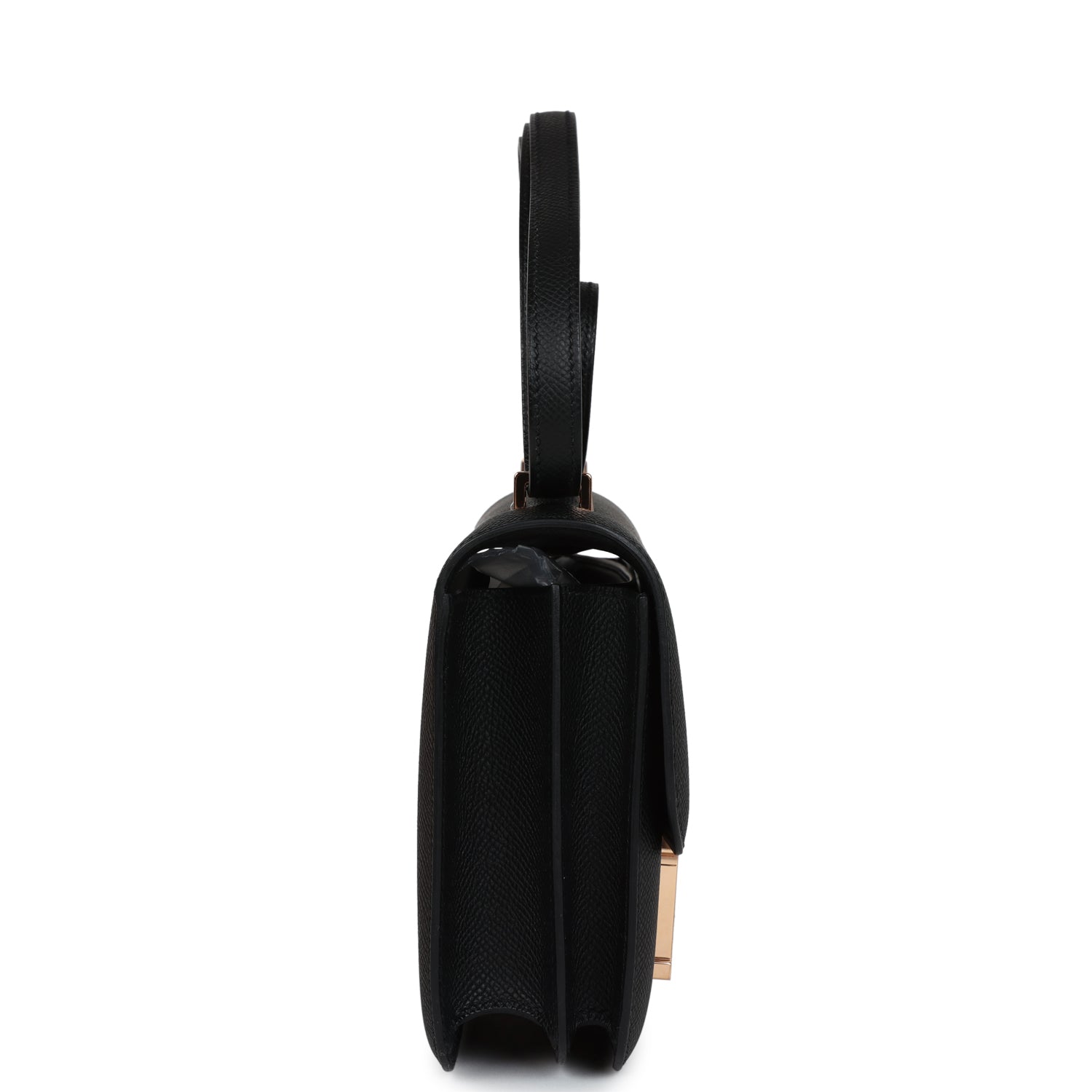Hermes Constance 18 Black Epsom Rose Gold Hardware