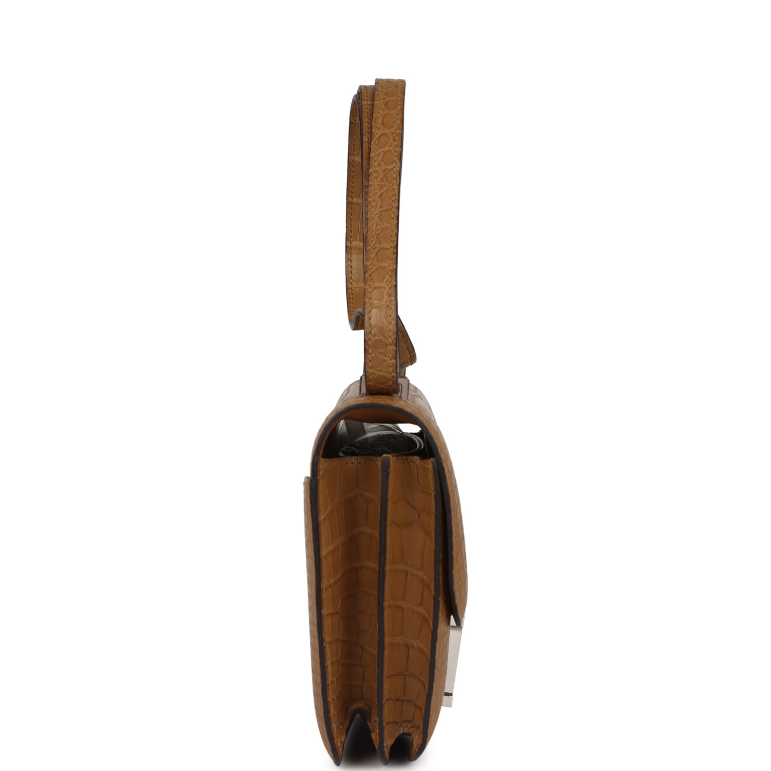 Hermes Constance 18 Kraft Matte Alligator Palladium Hardware