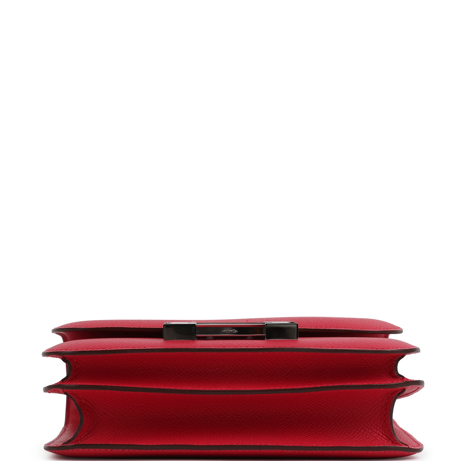 Pre-owned Hermes Constance 18 Rose Extreme Epsom Marquette Palladium Hardware