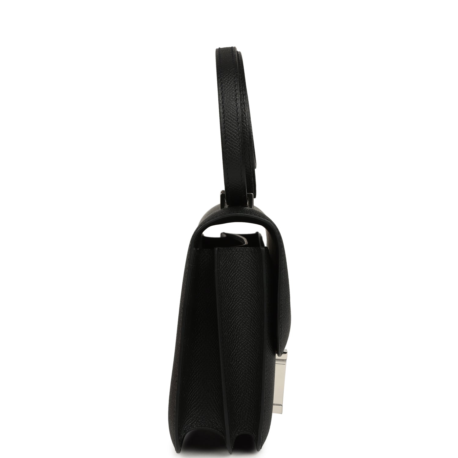 Hermes Constance 18 Black Epsom Palladium Hardware