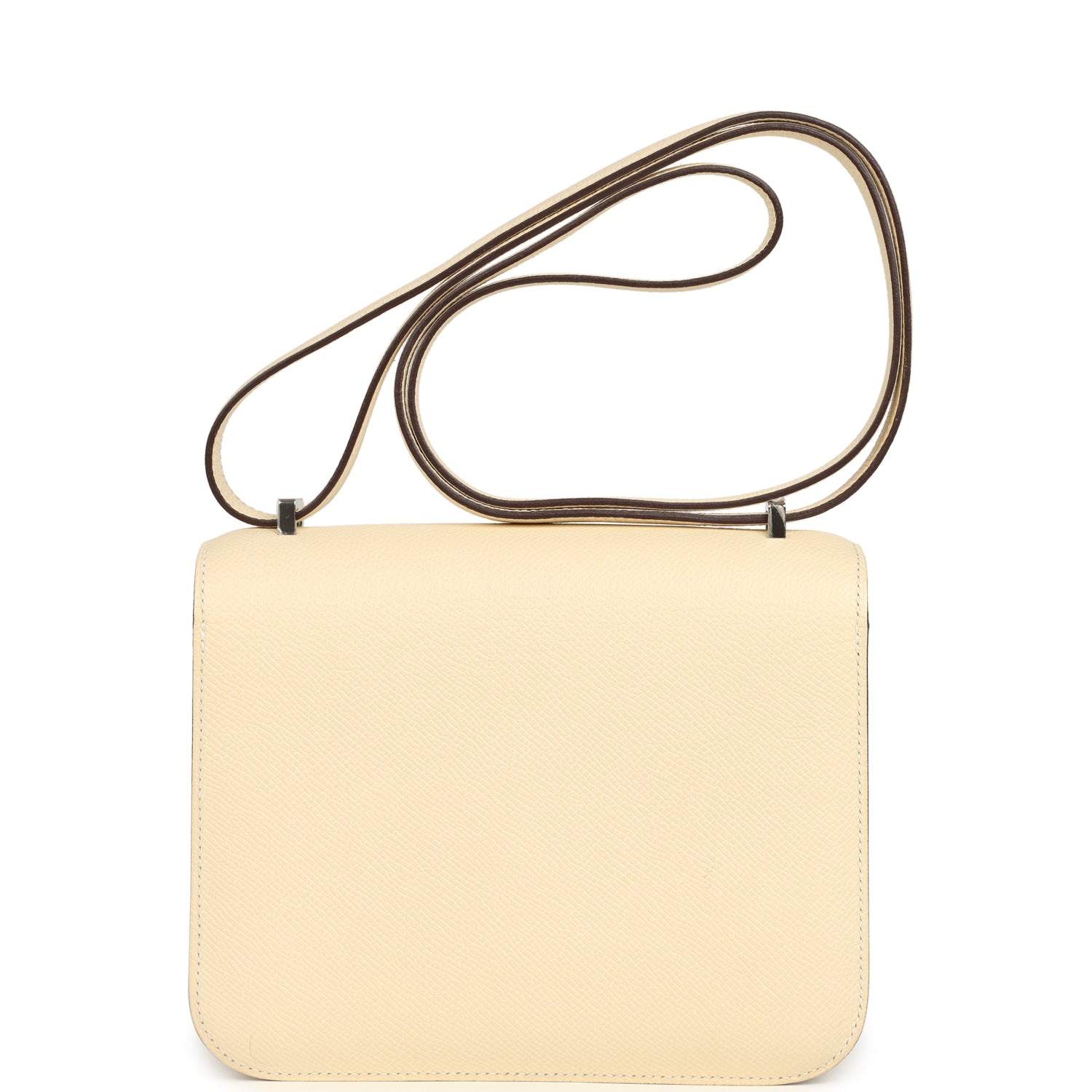 Pre-owned Hermes Constance 18 Nata Epsom Palladium Hardware
