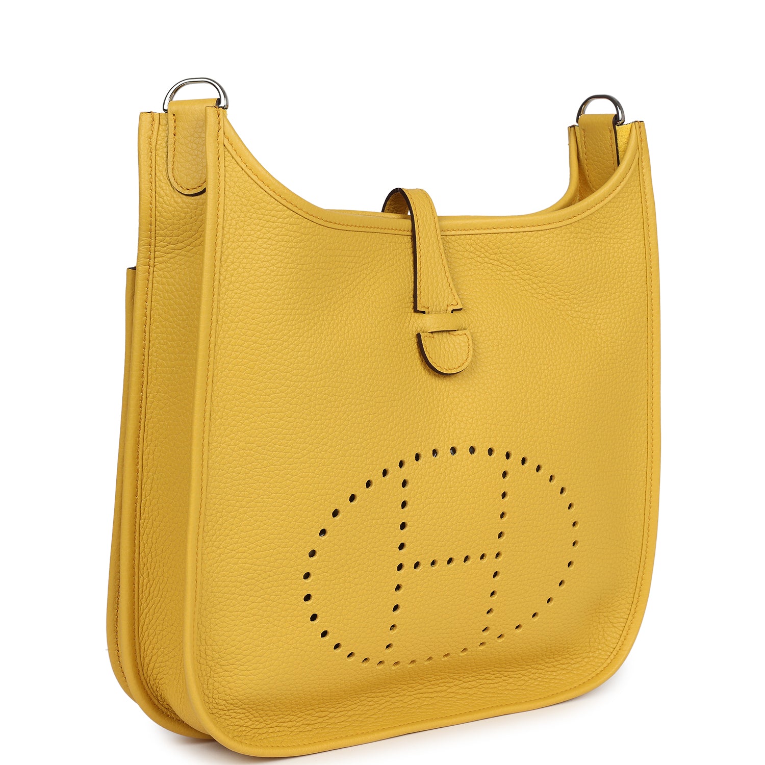 Hermes Evelyne III PM Sun Clemence Palladium Hardware