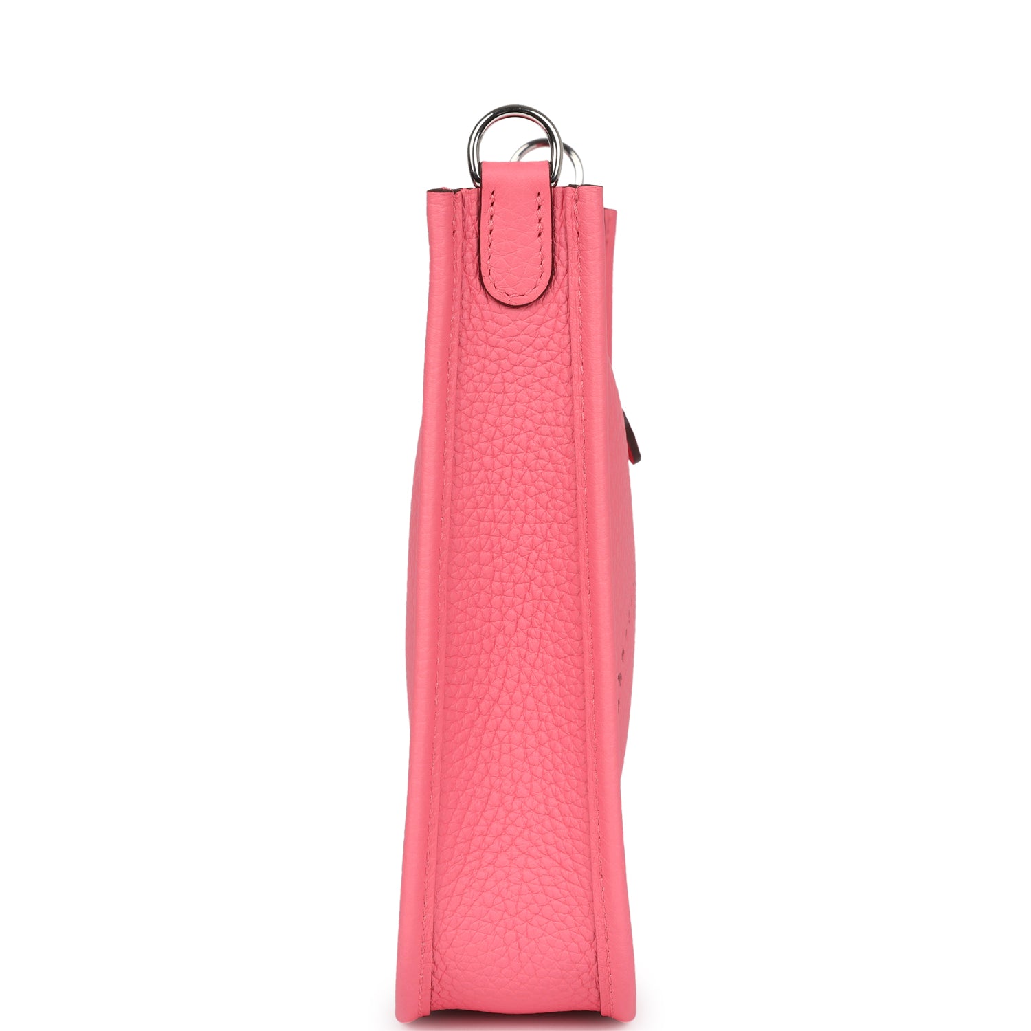 Hermes Evelyne TPM Rose Azalee Clemence Palladium Hardware
