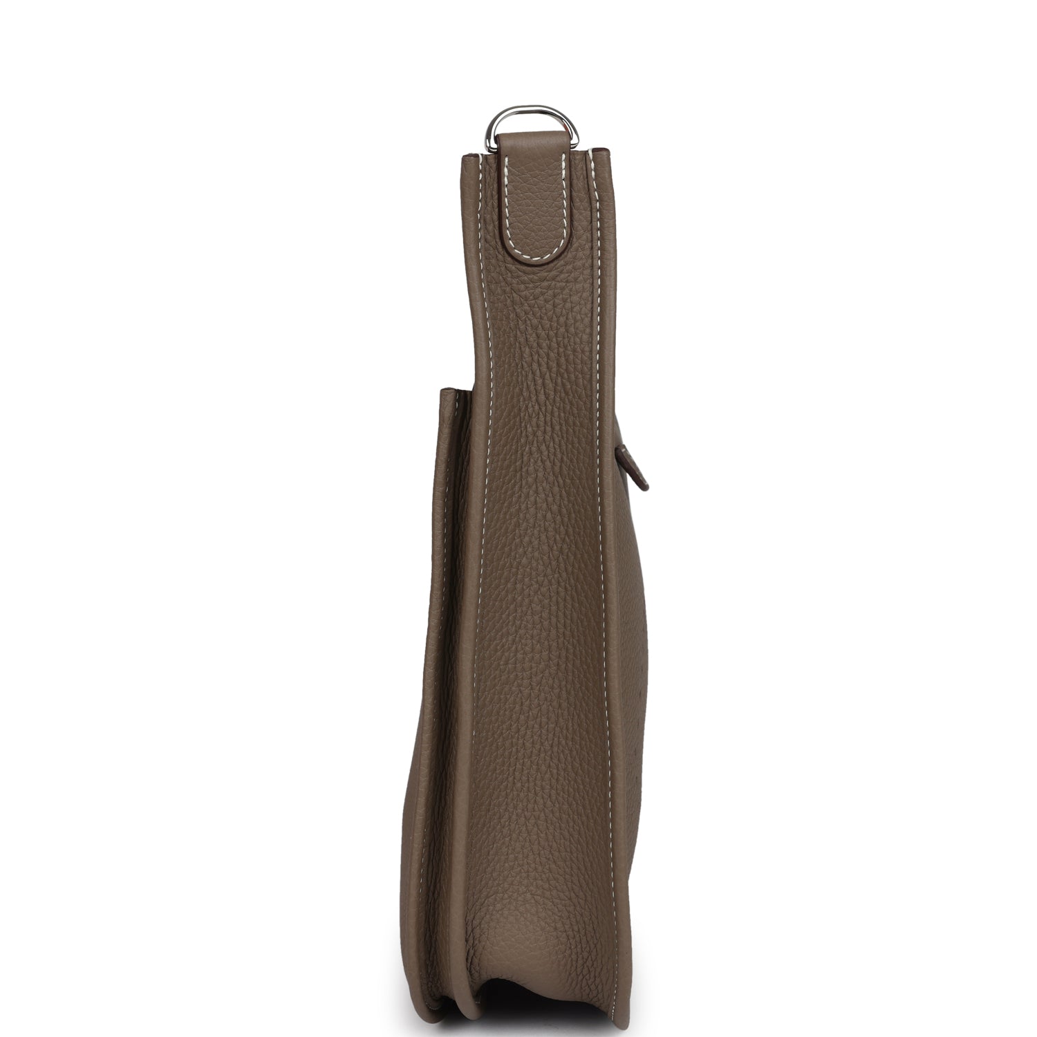 Hermes Evelyne III PM Etoupe Clemence Palladium Hardware