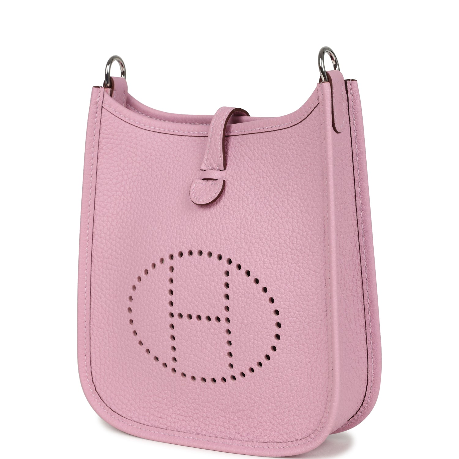 Hermes Evelyne TPM Mauve Sylvestre Clemence Palladium Hardware