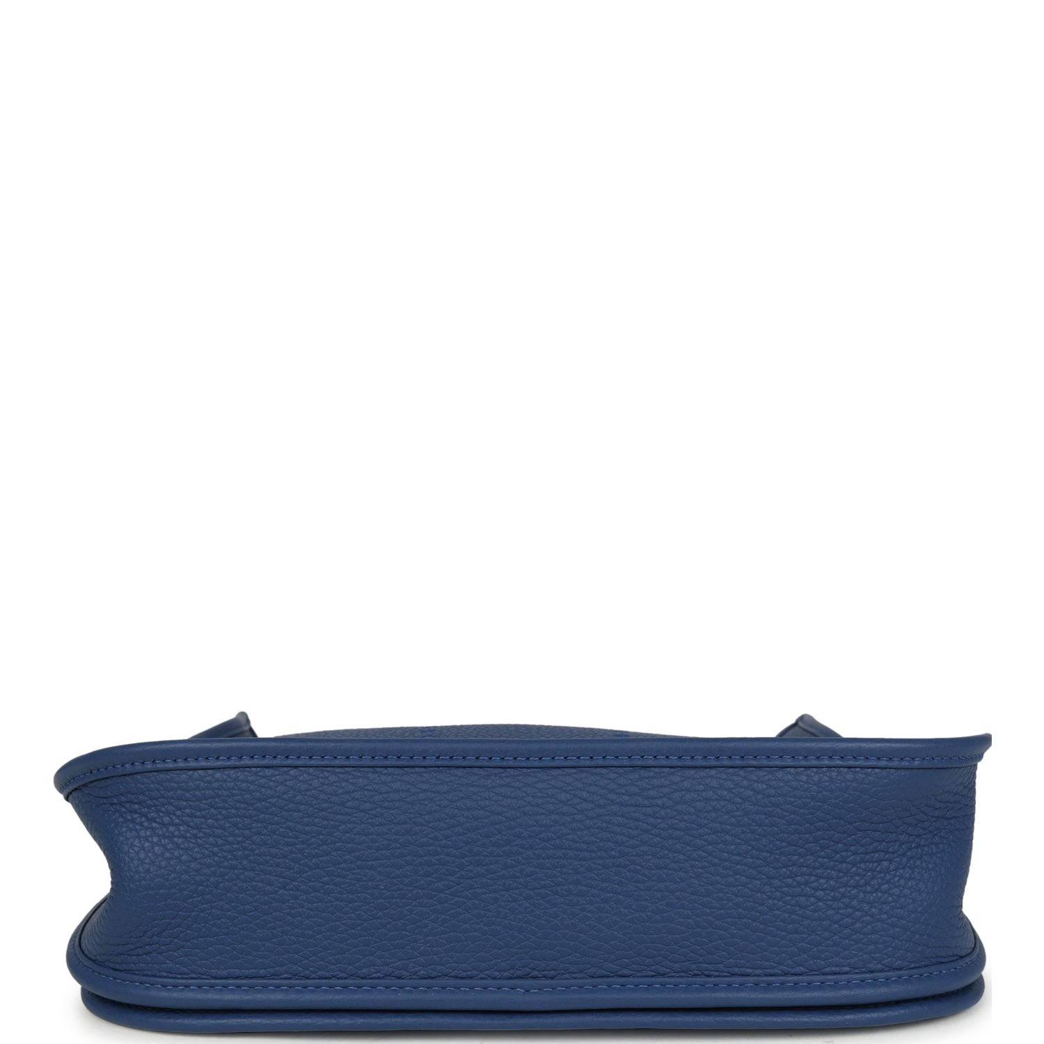 Hermes Evelyne III PM Bleu Tie Clemence Palladium Hardware