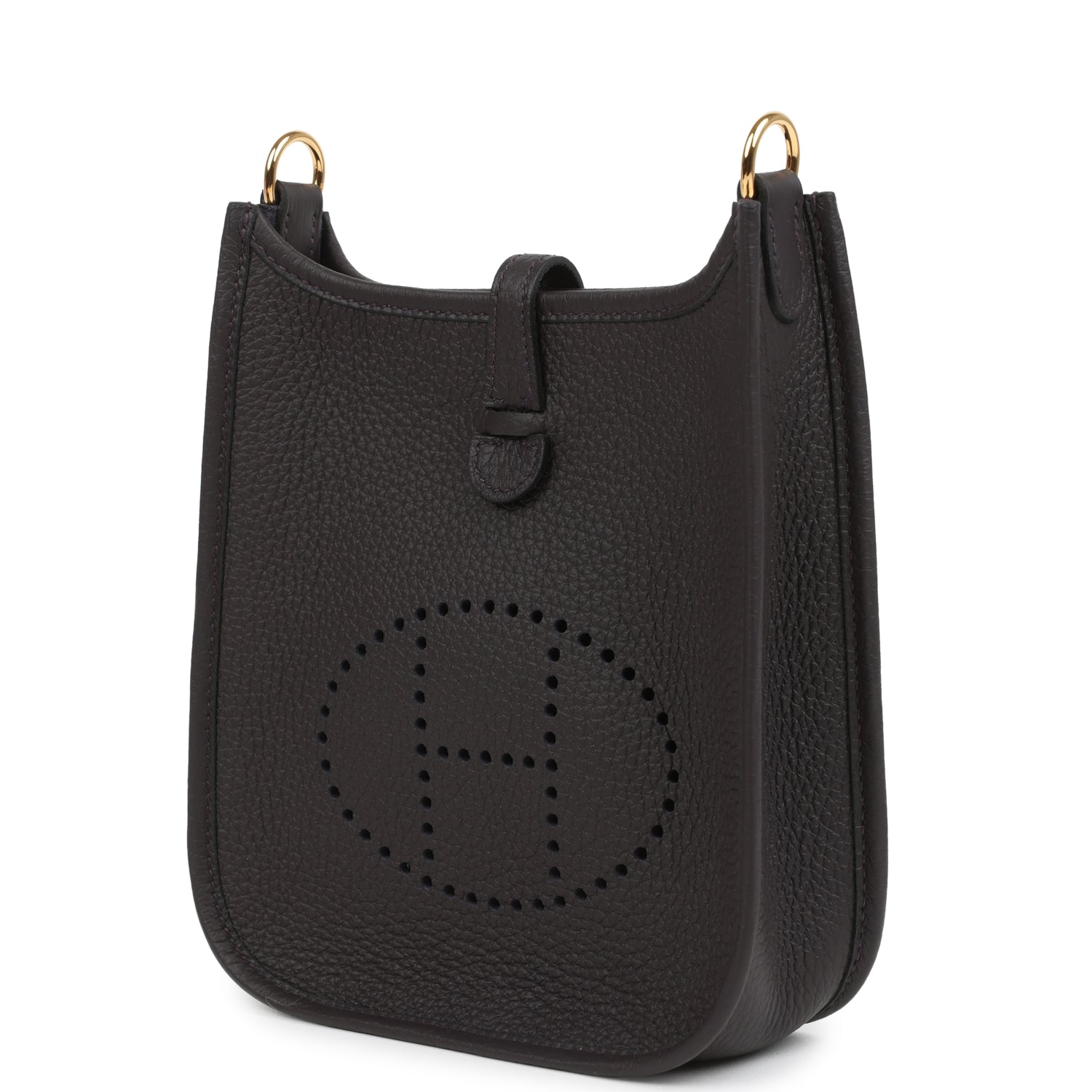 Hermes Evelyne TPM Prunoir Clemence Gold Hardware