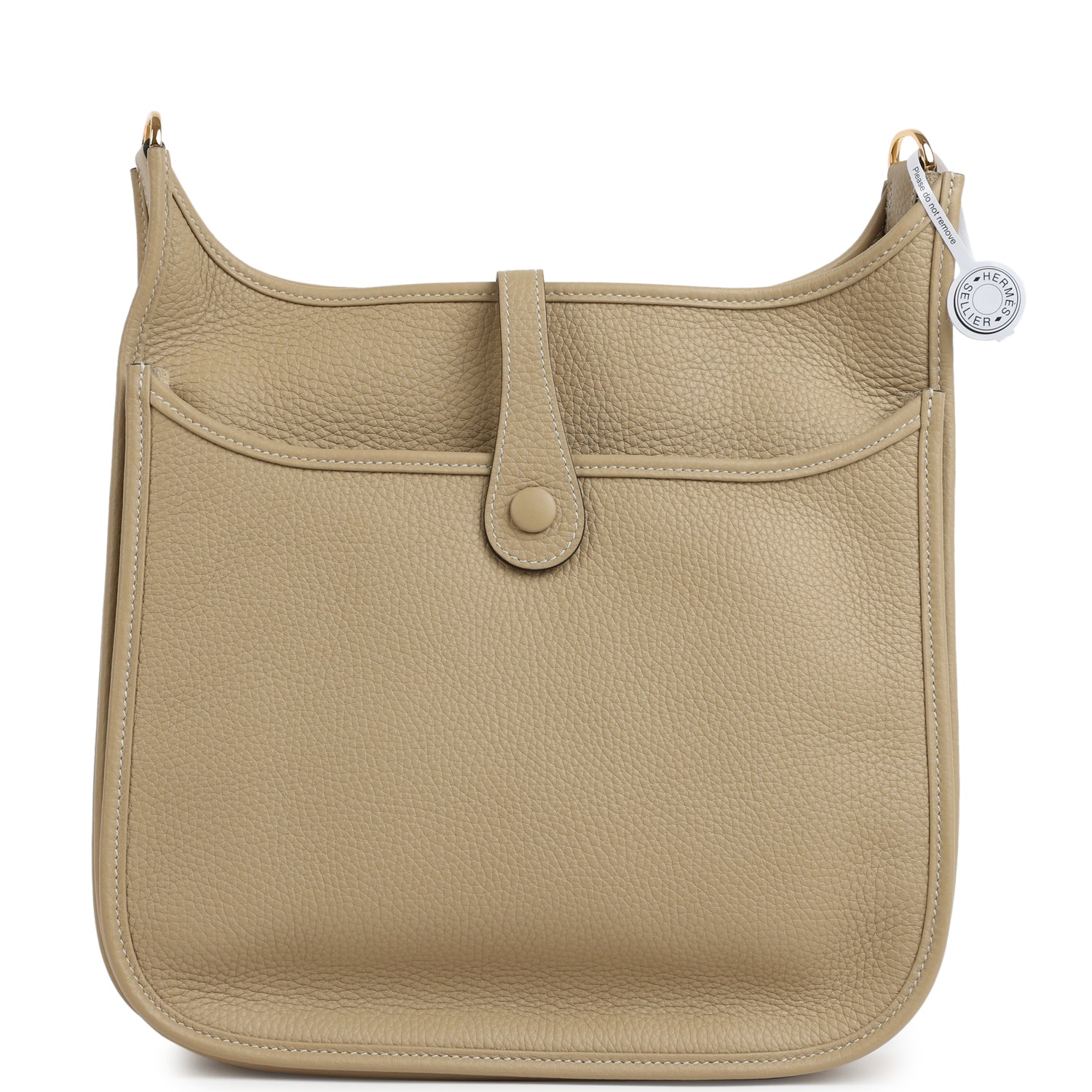 Hermes Evelyne III PM Trench Clemence Gold Hardware