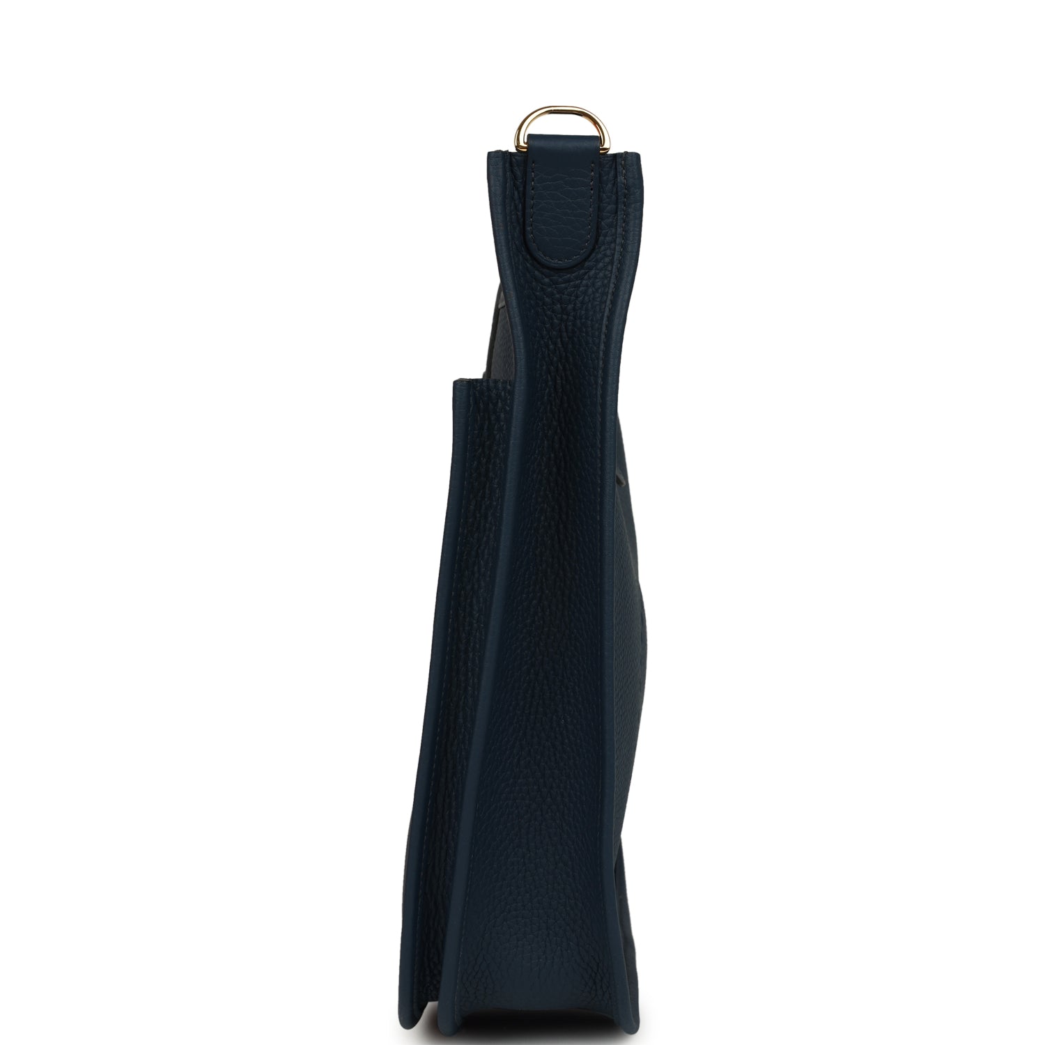 Hermes Evelyne III PM Bleu De Prusse Clemence Gold Hardware
