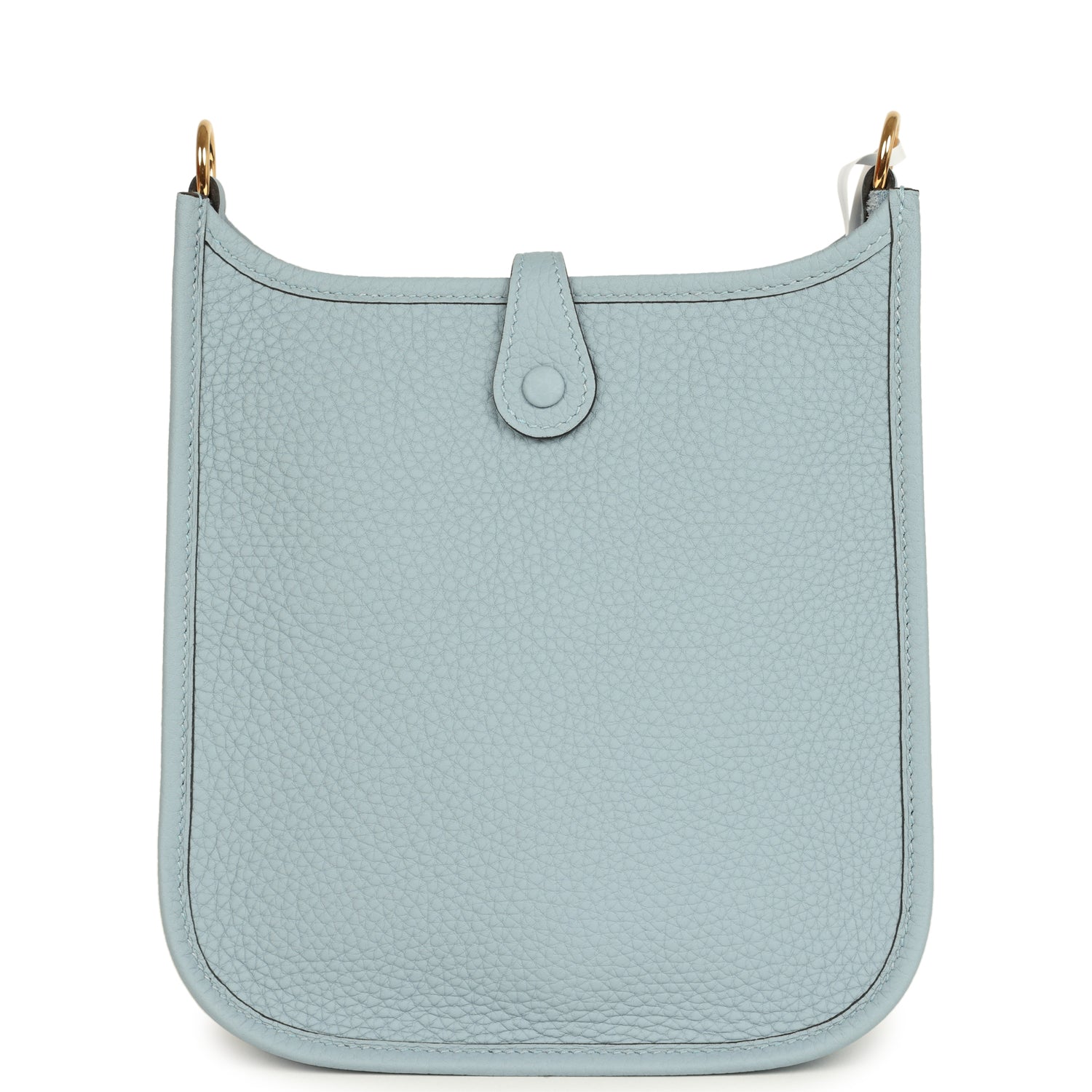 Hermes Evelyne TPM Bleu Lin Clemence Gold Hardware
