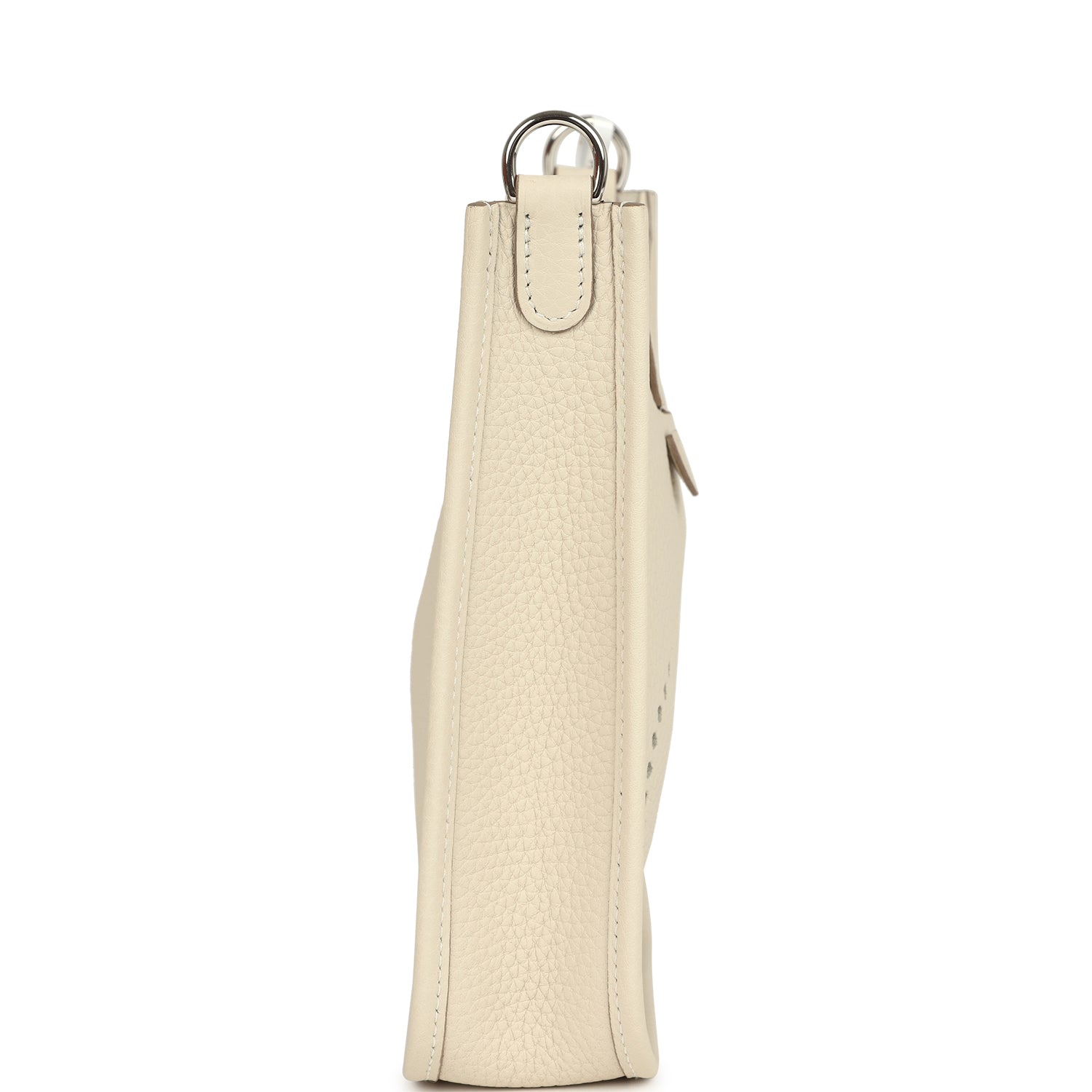 Hermes Evelyne TPM Craie Clemence Palladium Hardware