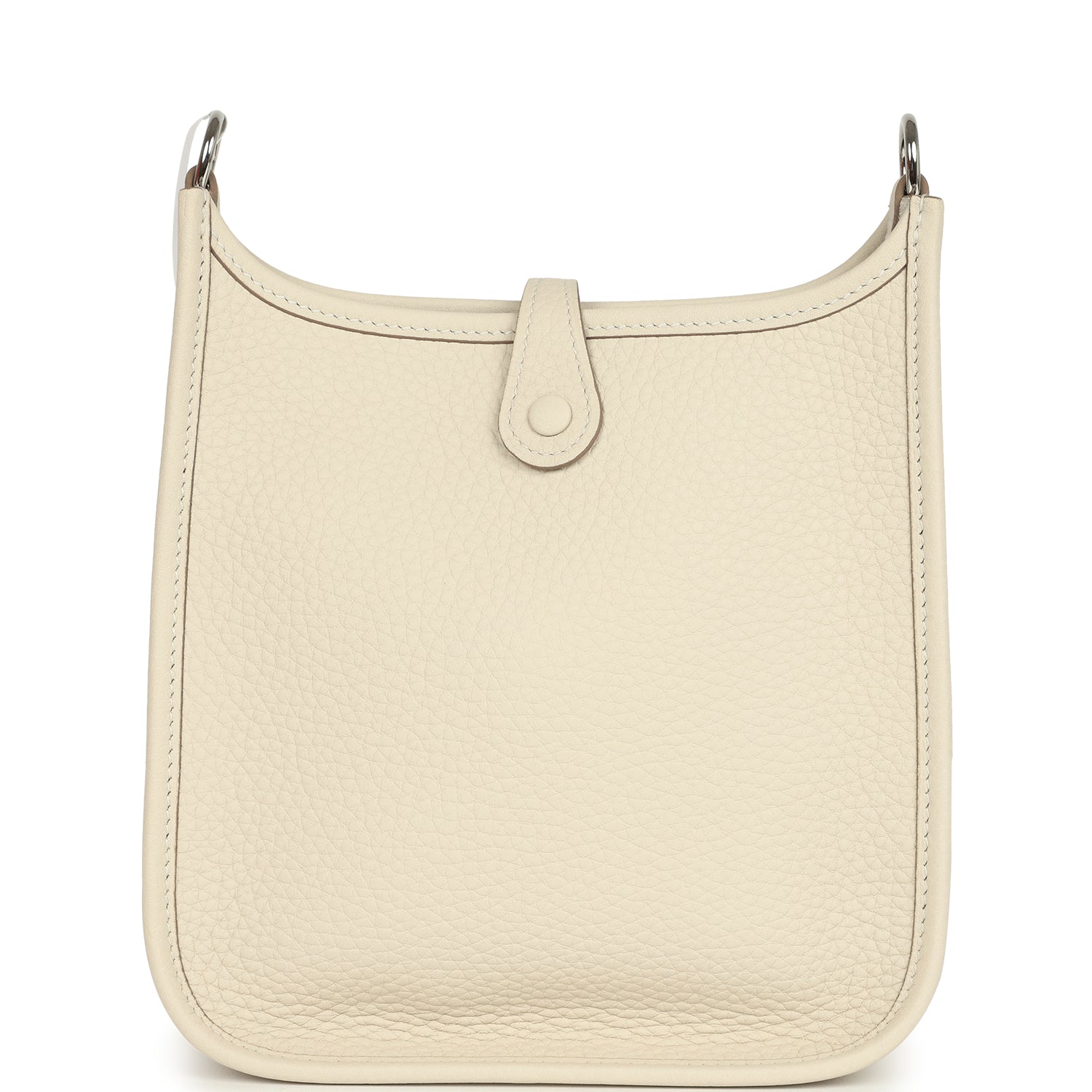 Hermes Evelyne TPM Craie Clemence Palladium Hardware