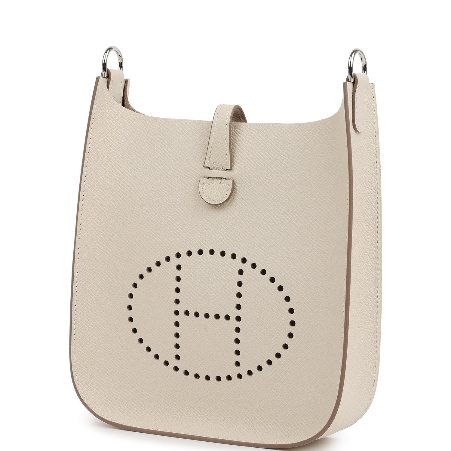 Hermes Evelyne Sellier TPM Craie Epsom Palladium Hardware