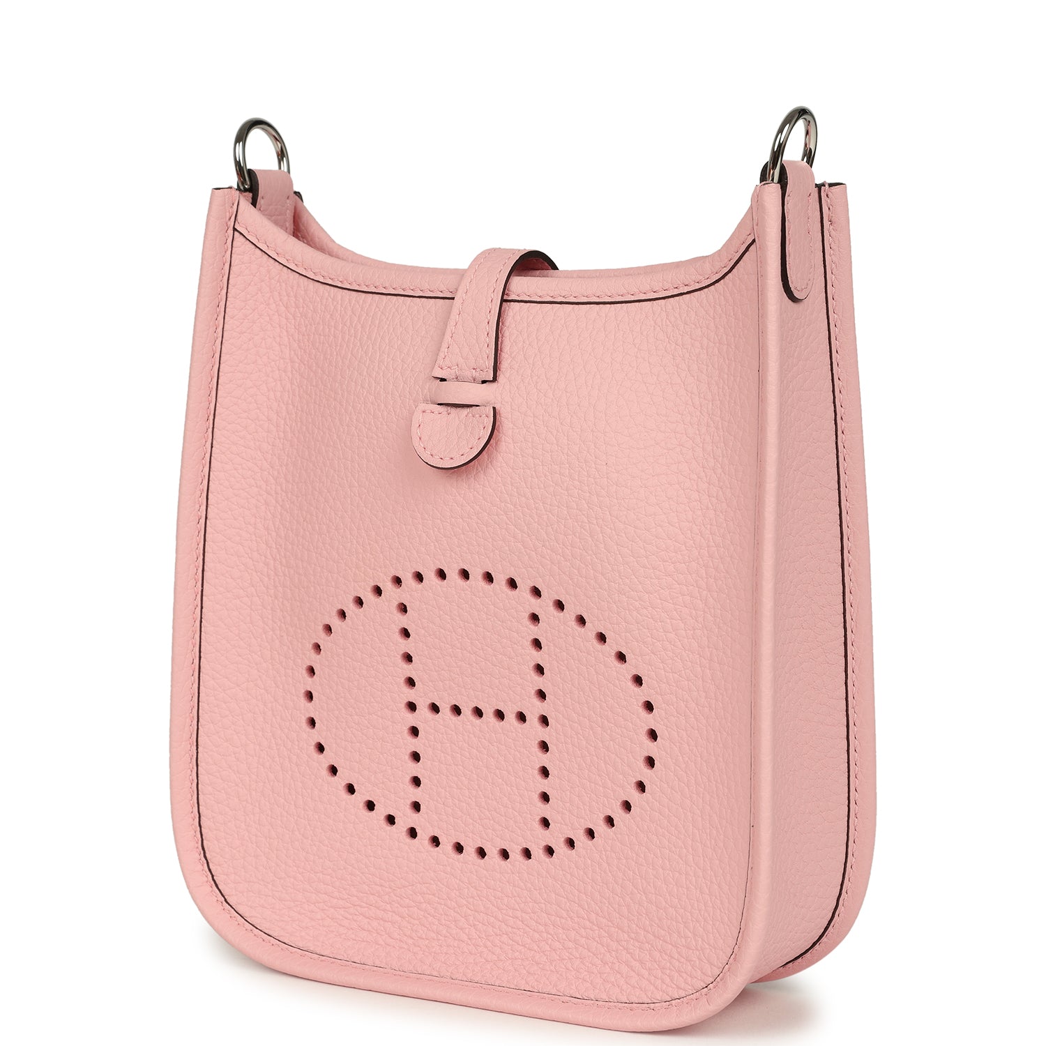 Hermes Evelyne TPM Rose Sakura Clemence Palladium Hardware