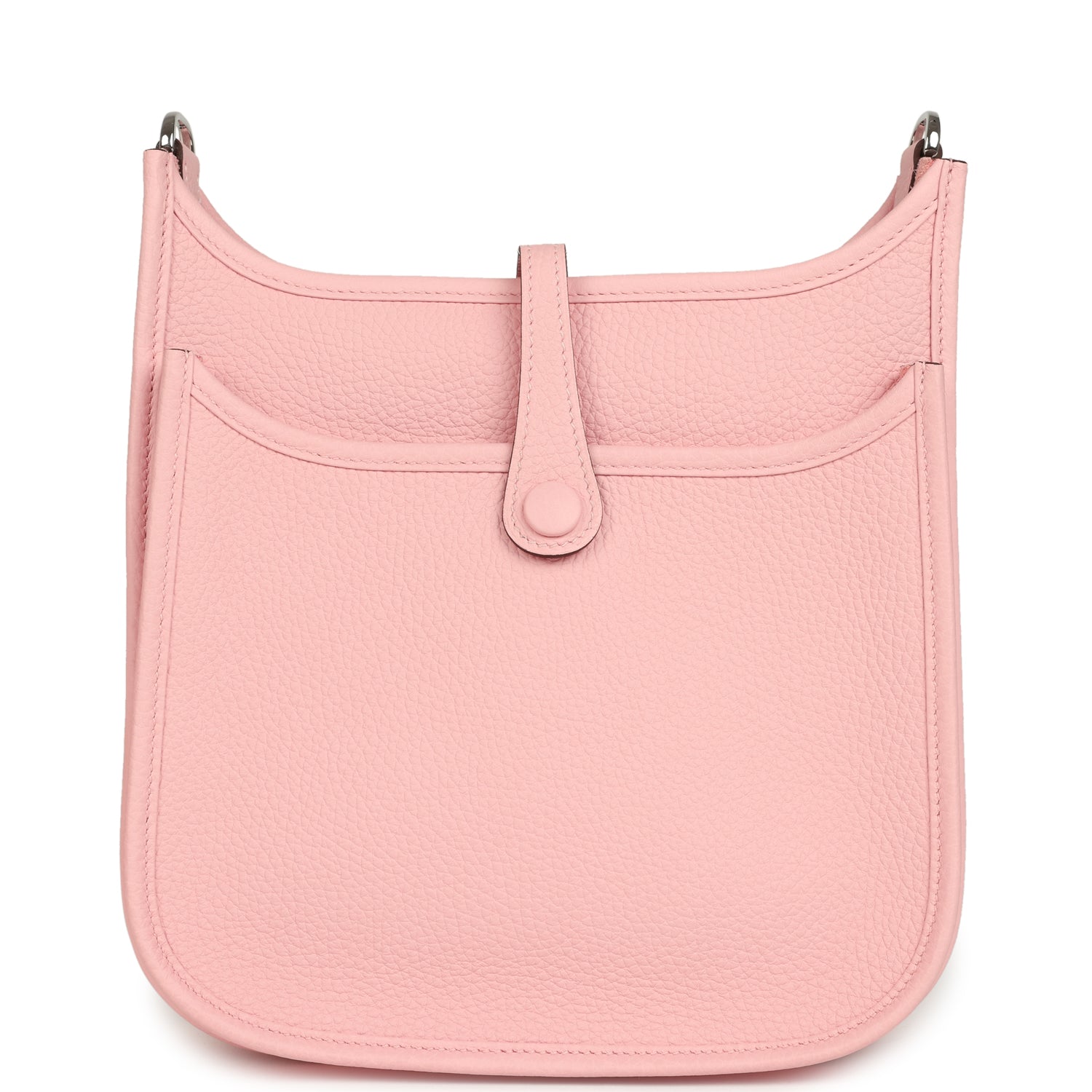 Hermes Evelyne 23 Rose Sakura Clemence Palladium Hardware