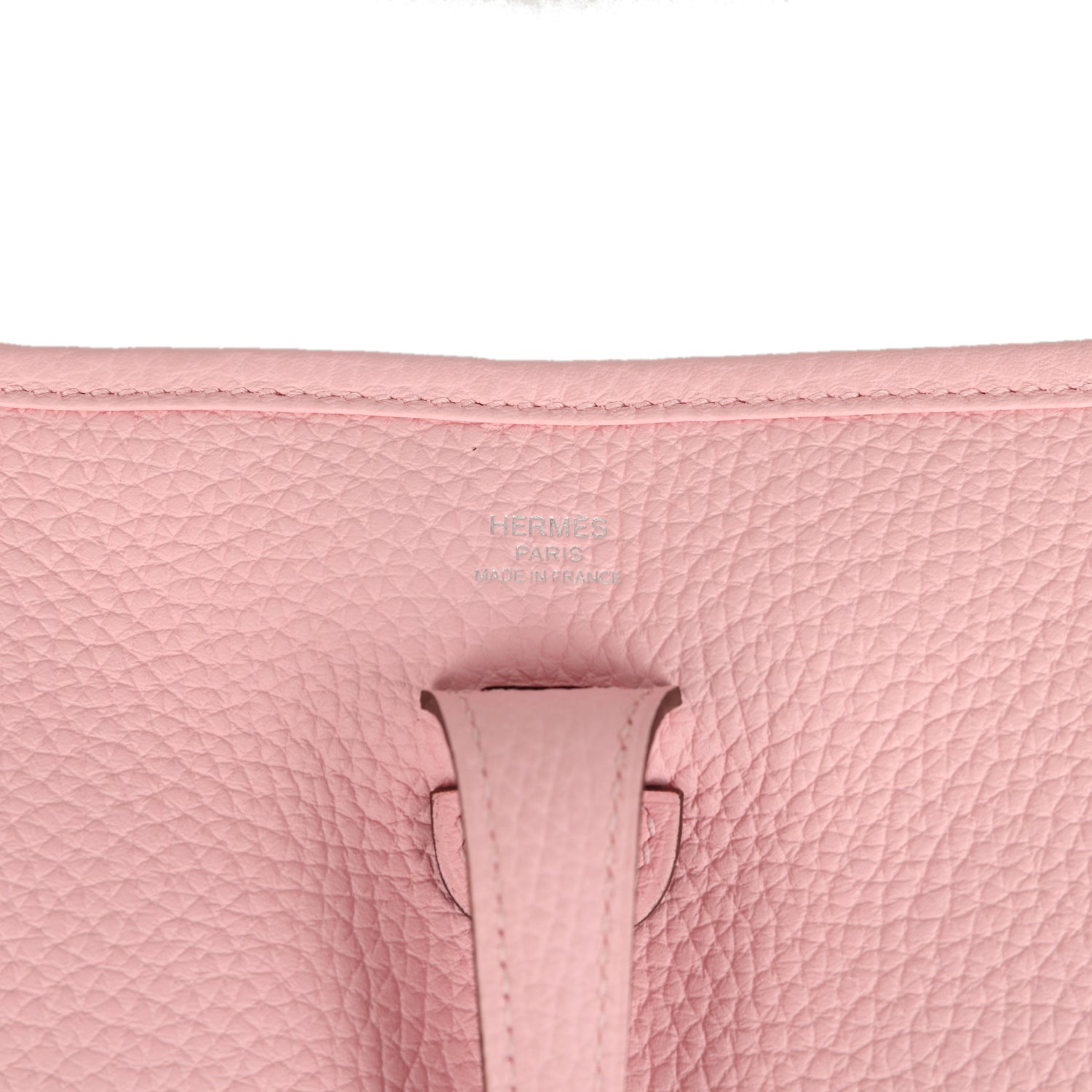 Hermes Evelyne 23 Rose Sakura Clemence Palladium Hardware