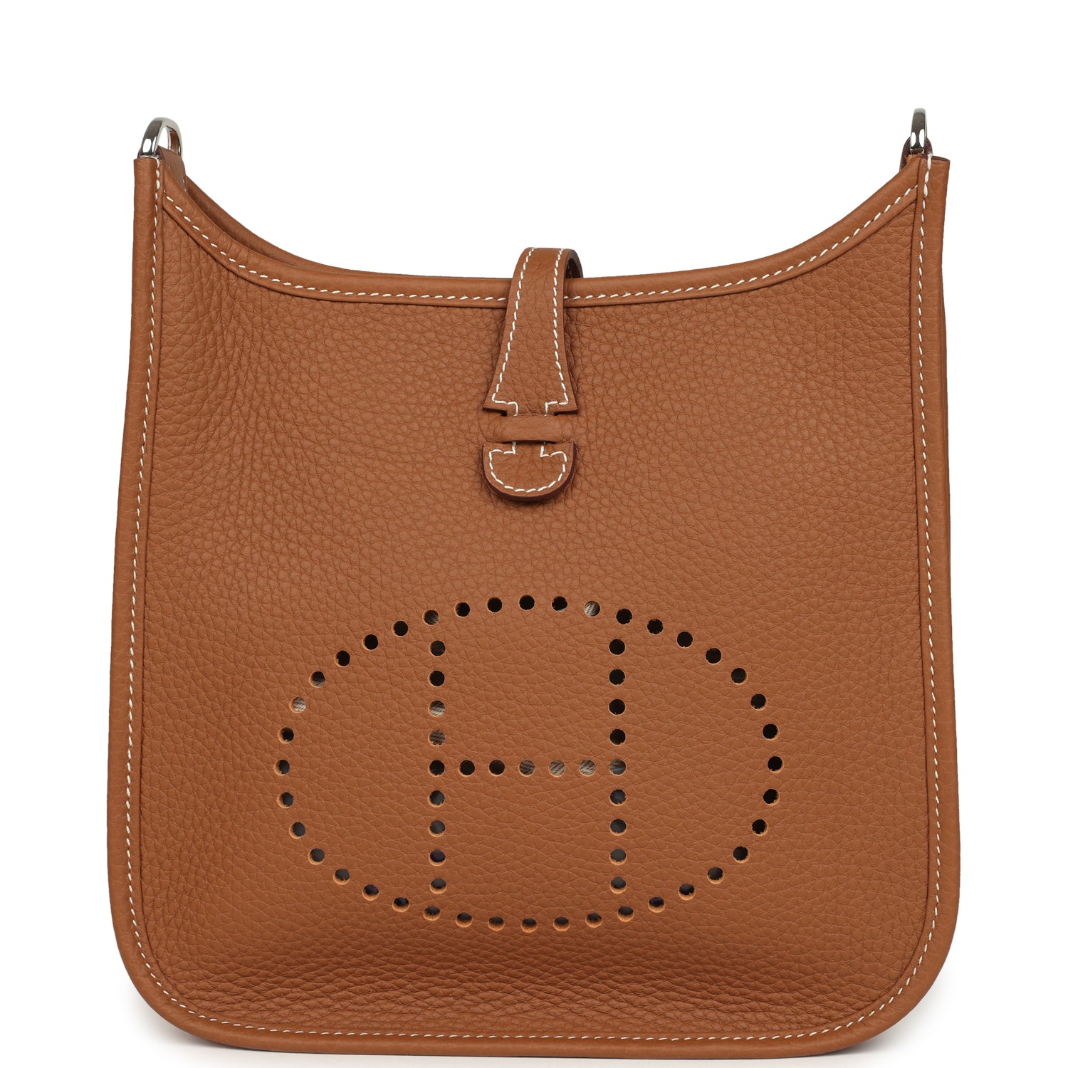 Hermes Evelyne 23 Gold Clemence Palladium Hardware