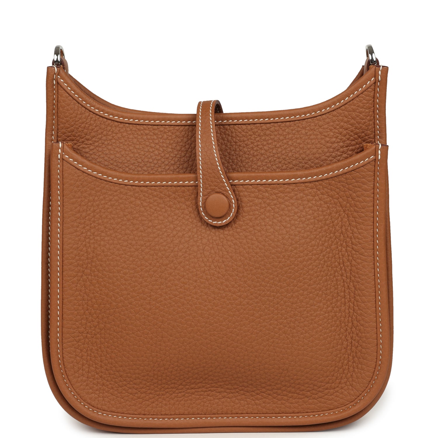 Hermes Evelyne 23 Gold Clemence Palladium Hardware