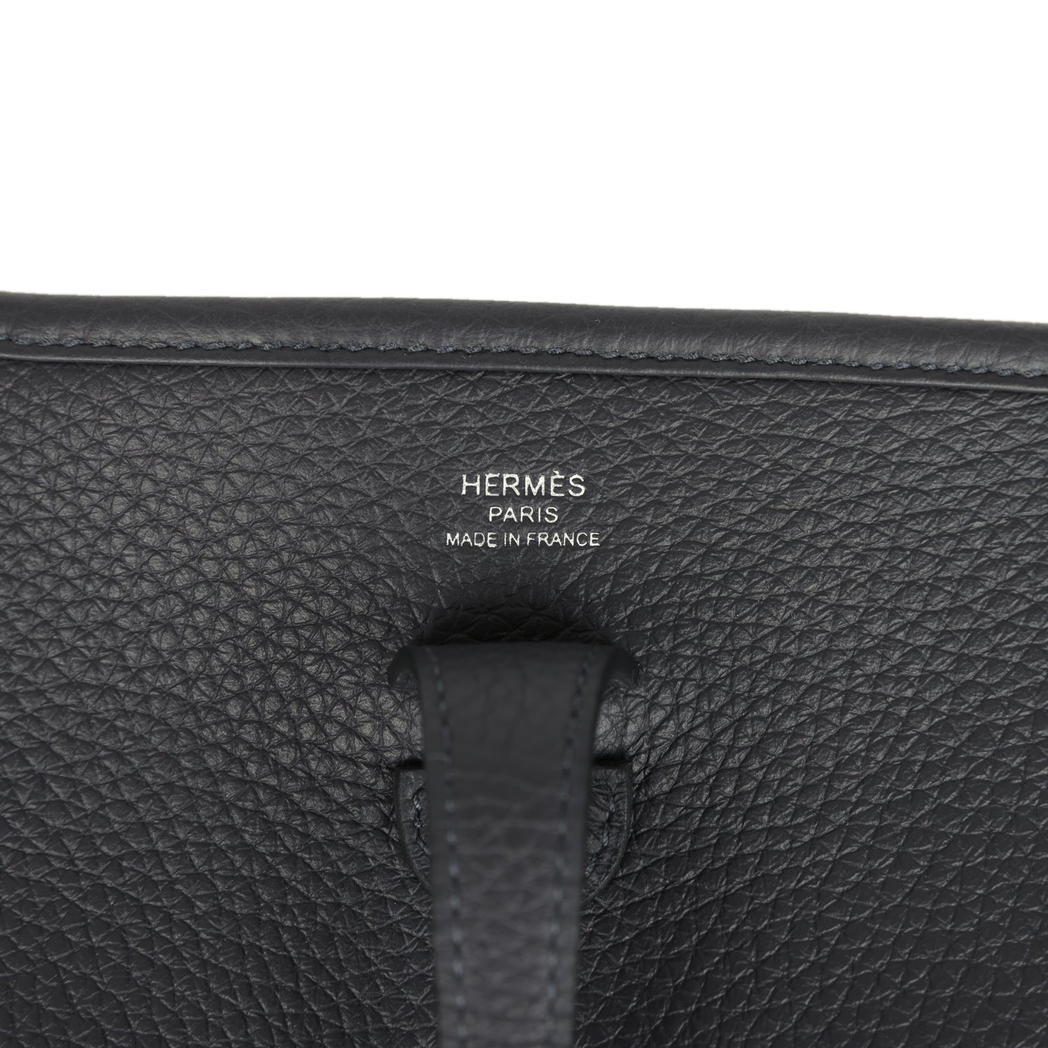Hermes Evelyne 23 Caban Clemence Palladium Hardware