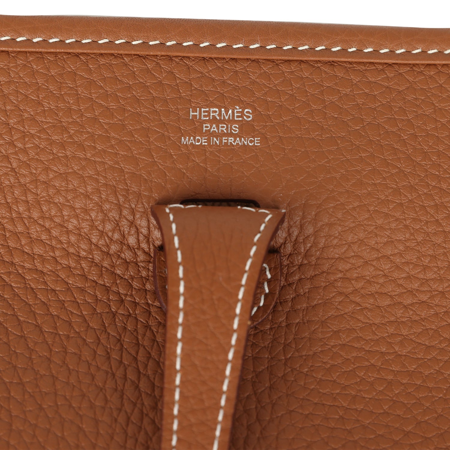 Hermes Evelyne 23 Gold Clemence Palladium Hardware