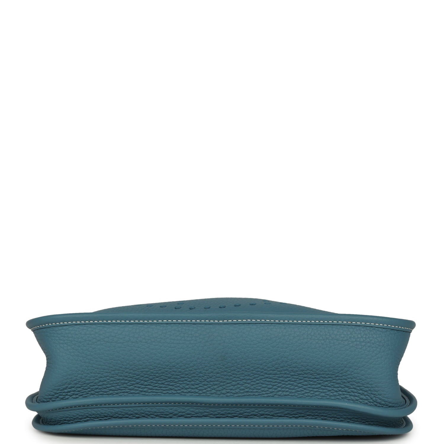 Hermes Evelyne III PM Blue Jean Clemence Palladium Hardware