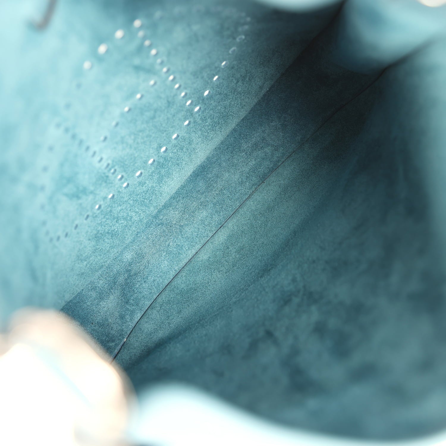 Hermes Evelyne III PM Blue Jean Clemence Palladium Hardware