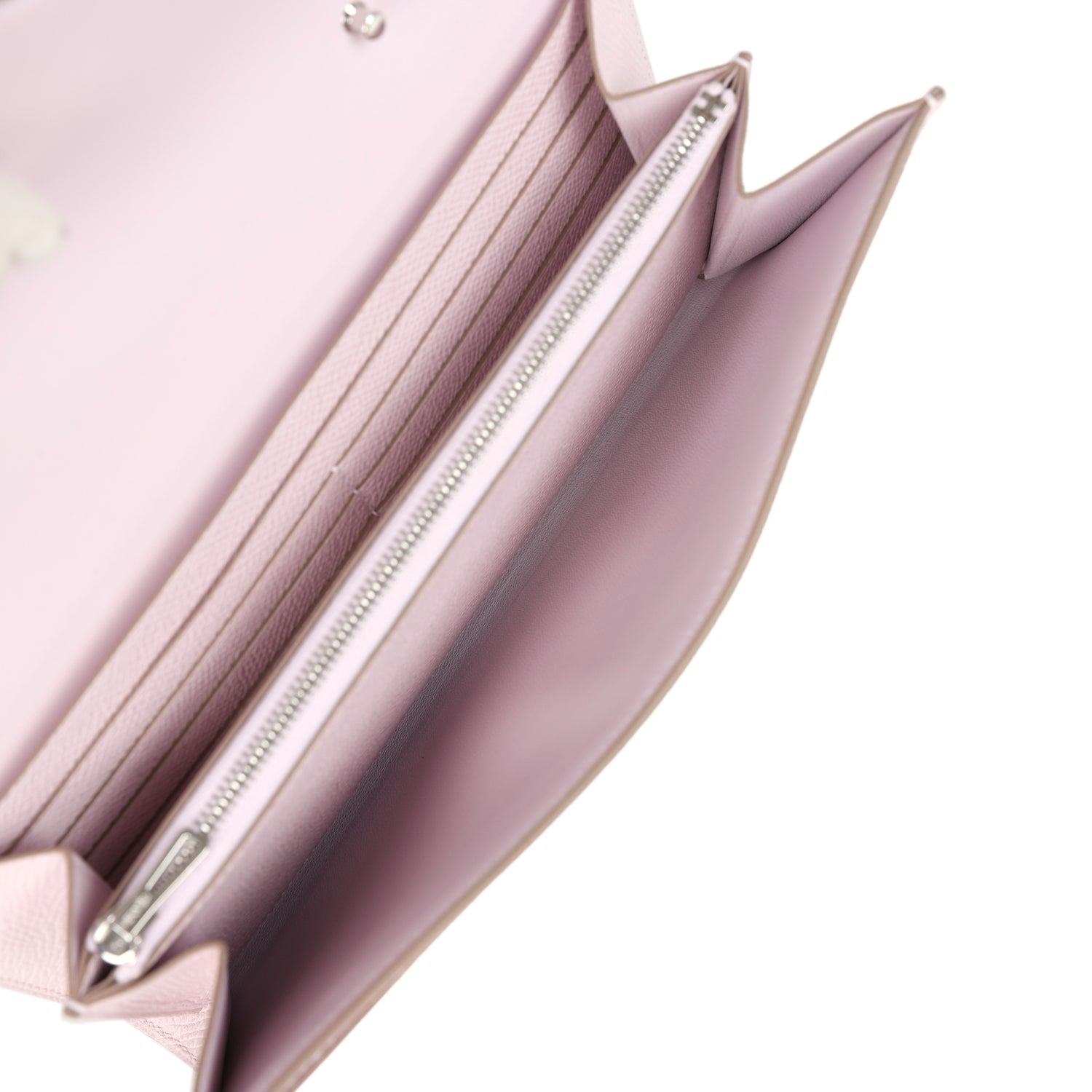 Hermes Constance Wallet To Go Mauve Pale Epsom Palladium Hardware