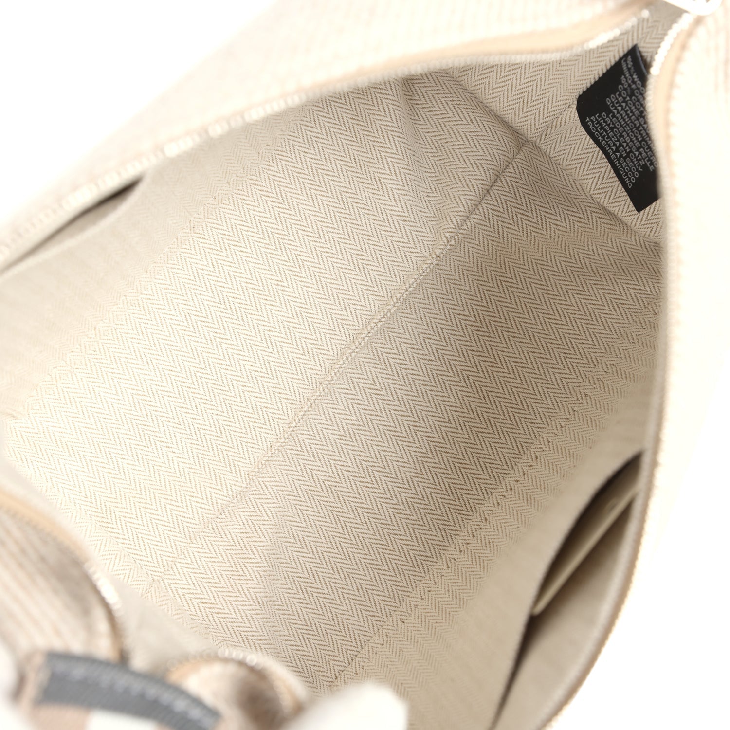 Hermes Bride-A-Brac Au Carre Case PM Seigle Wool Palladium Hardware