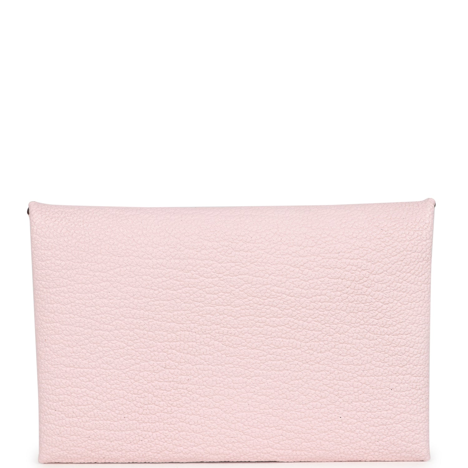 Hermes Calvi Card Holder Rose Darling Chevre Mysore Palladium Hardware