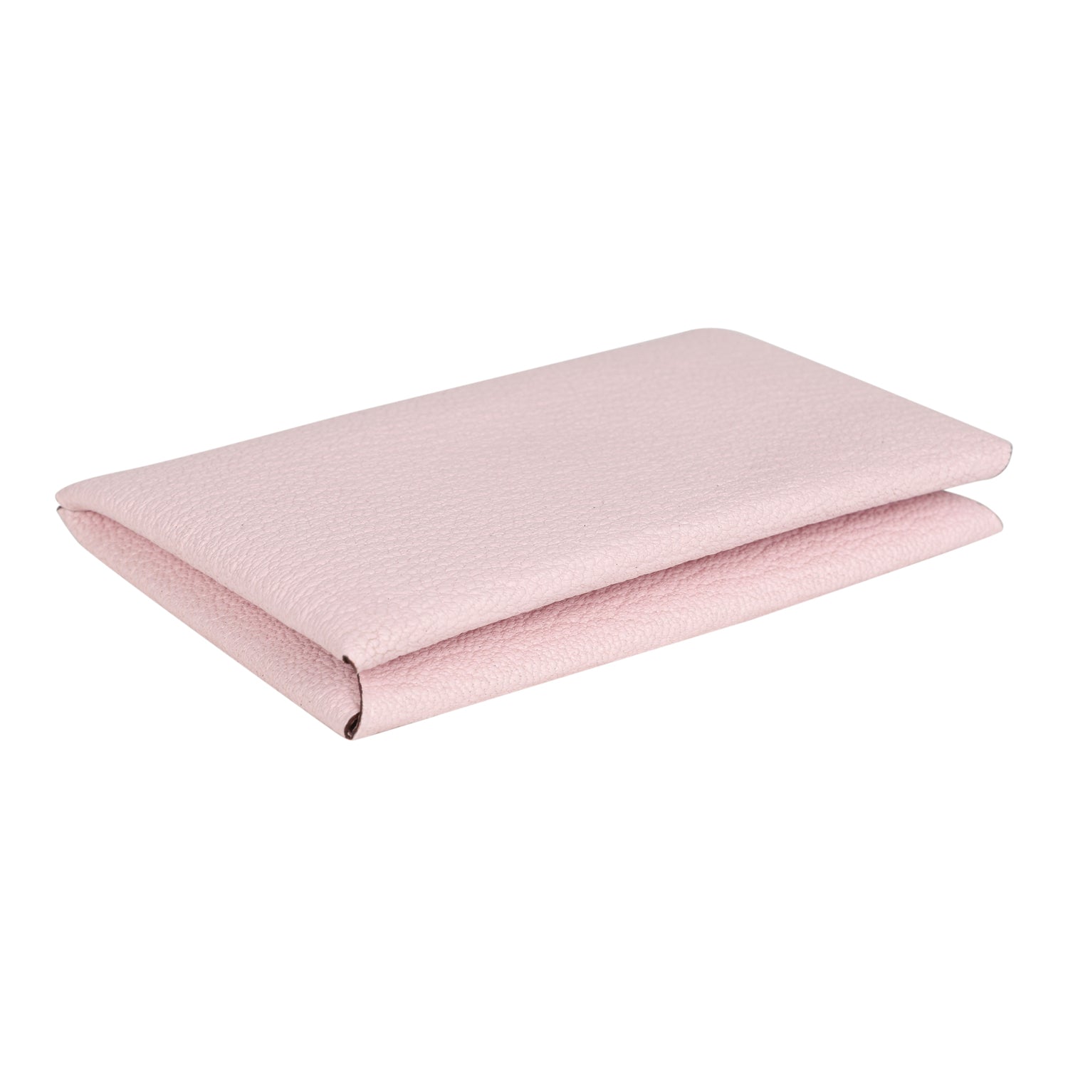 Hermes Calvi Card Holder Rose Darling Chevre Mysore Palladium Hardware