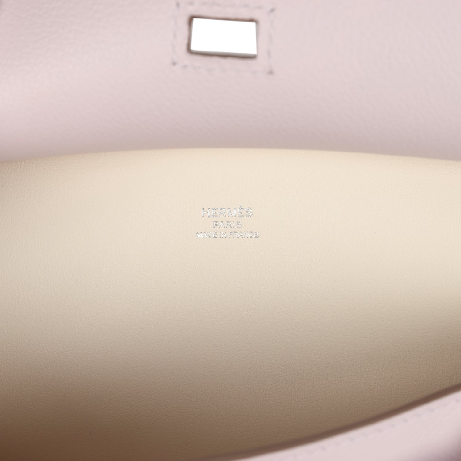 Hermes Jypsiere Mini Mauve Pale Verso Evercolor Palladium Hardware