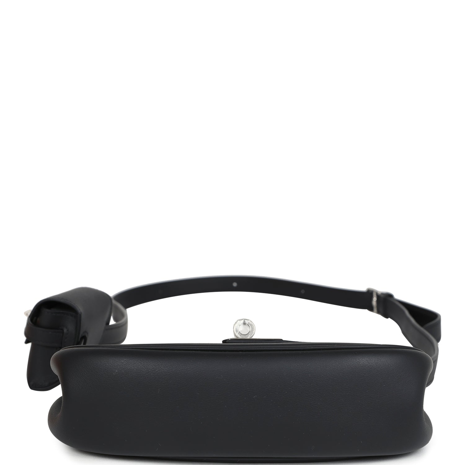 Hermes Kelly Moove Black Swift Palladium Hardware