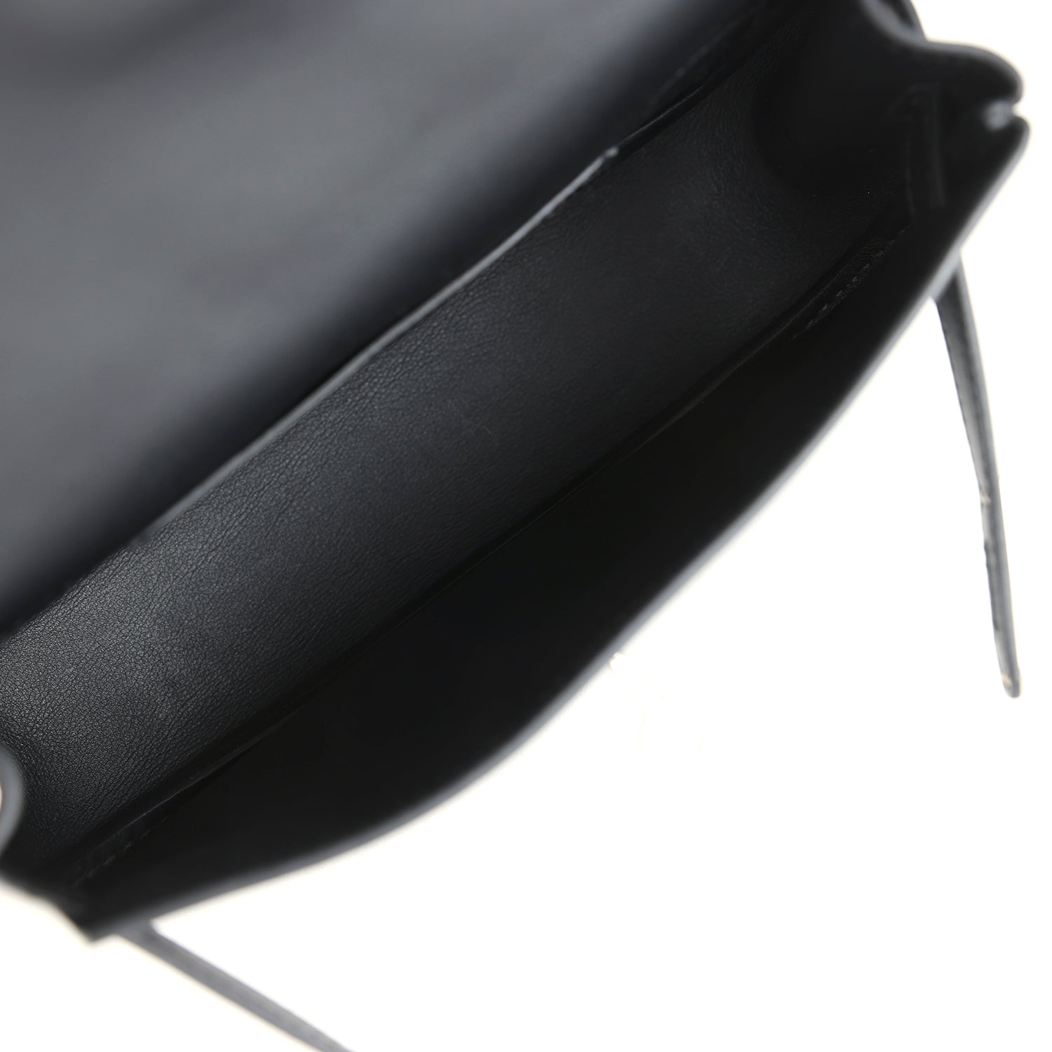 Hermes Kelly Moove Black Swift Palladium Hardware