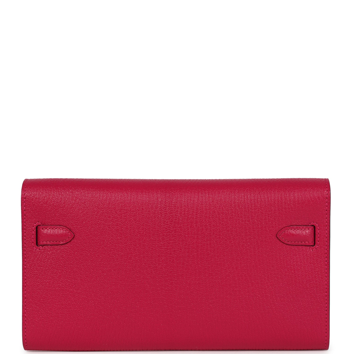 Hermes Kelly Wallet To Go Rose Mexico Chevre Palladium Hardware