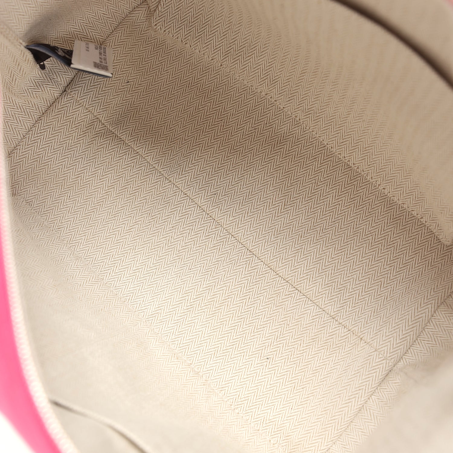 Hermes Bride A Brac Carre Case GM Hibiscus Canvas Palladium Hardware