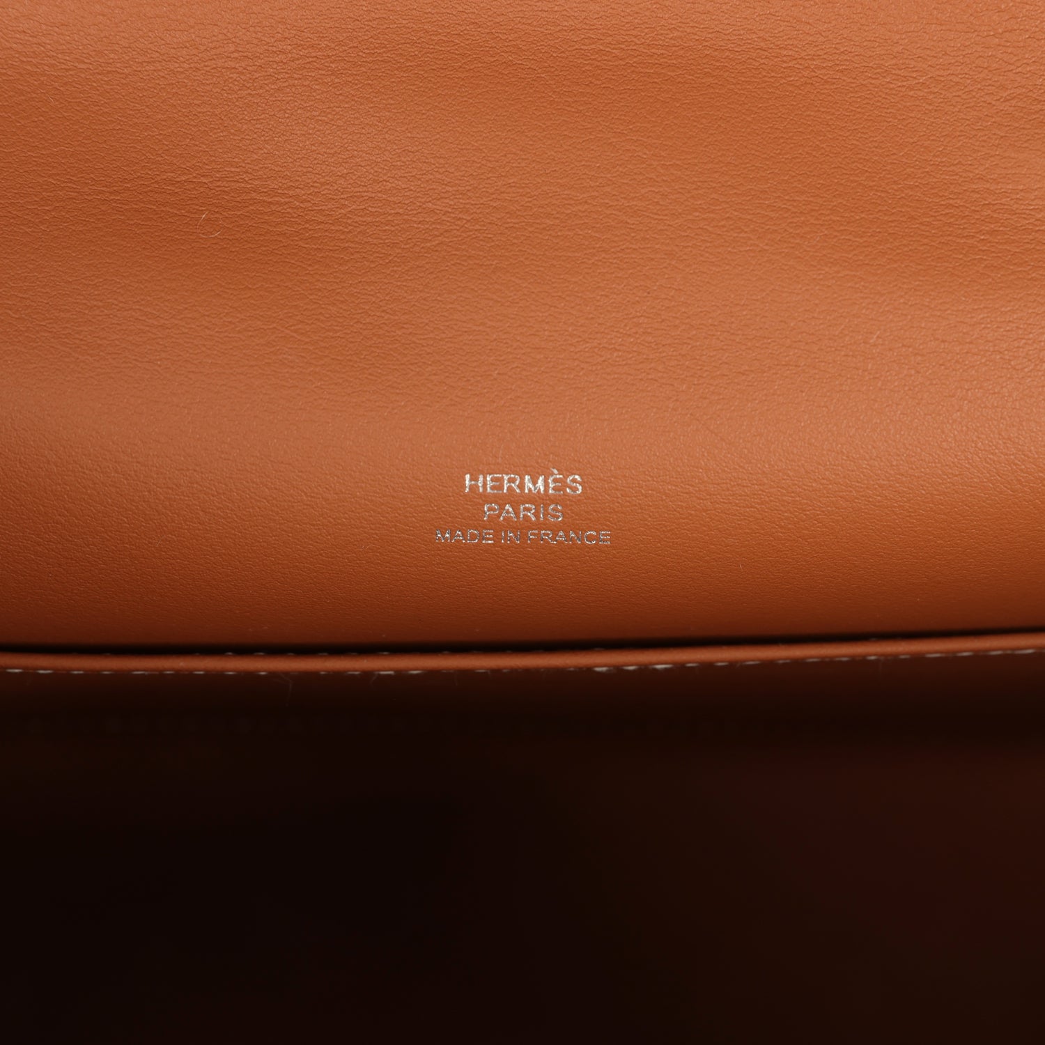 Hermes Kelly Pochette Gold Swift Palladium Hardware