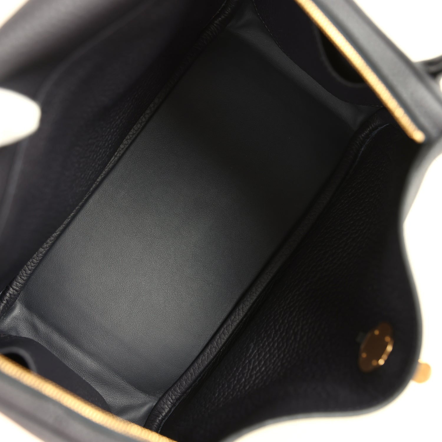 Hermes Lindy 26 Bleu Nuit Clemence Gold Hardware