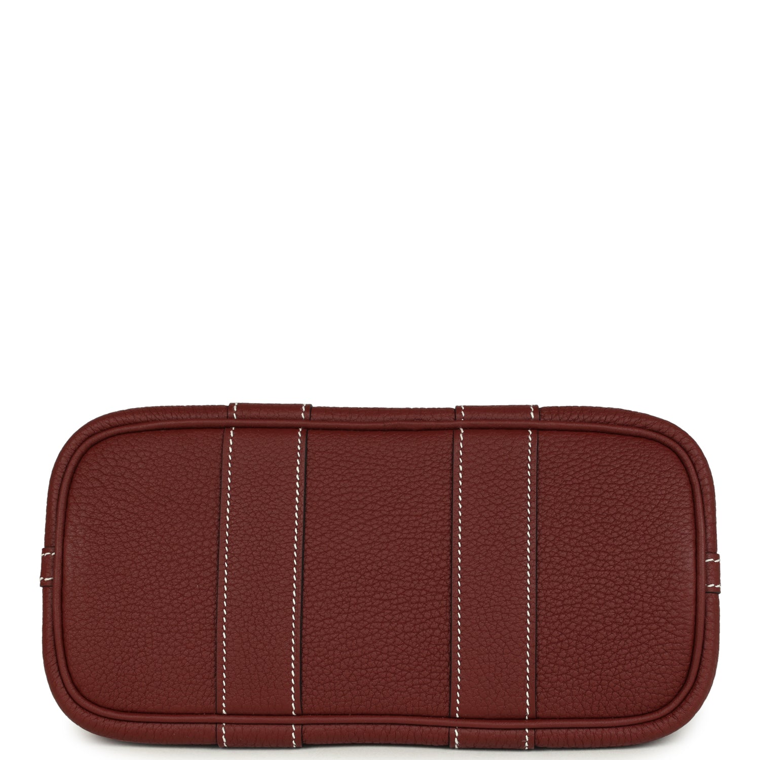 Hermes Garden Party Neo 23 Rouge H Negonda Palladium Hardware