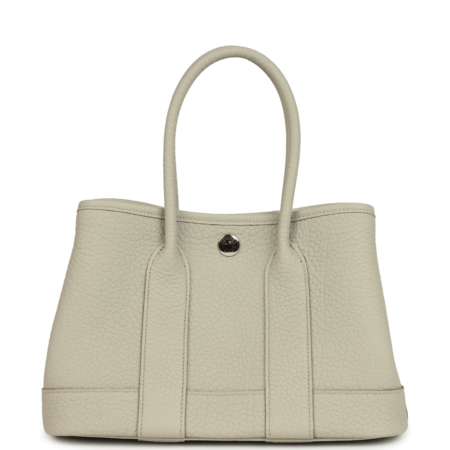 Hermes Garden Party Neo 23 Beton Negonda Palladium Hardware
