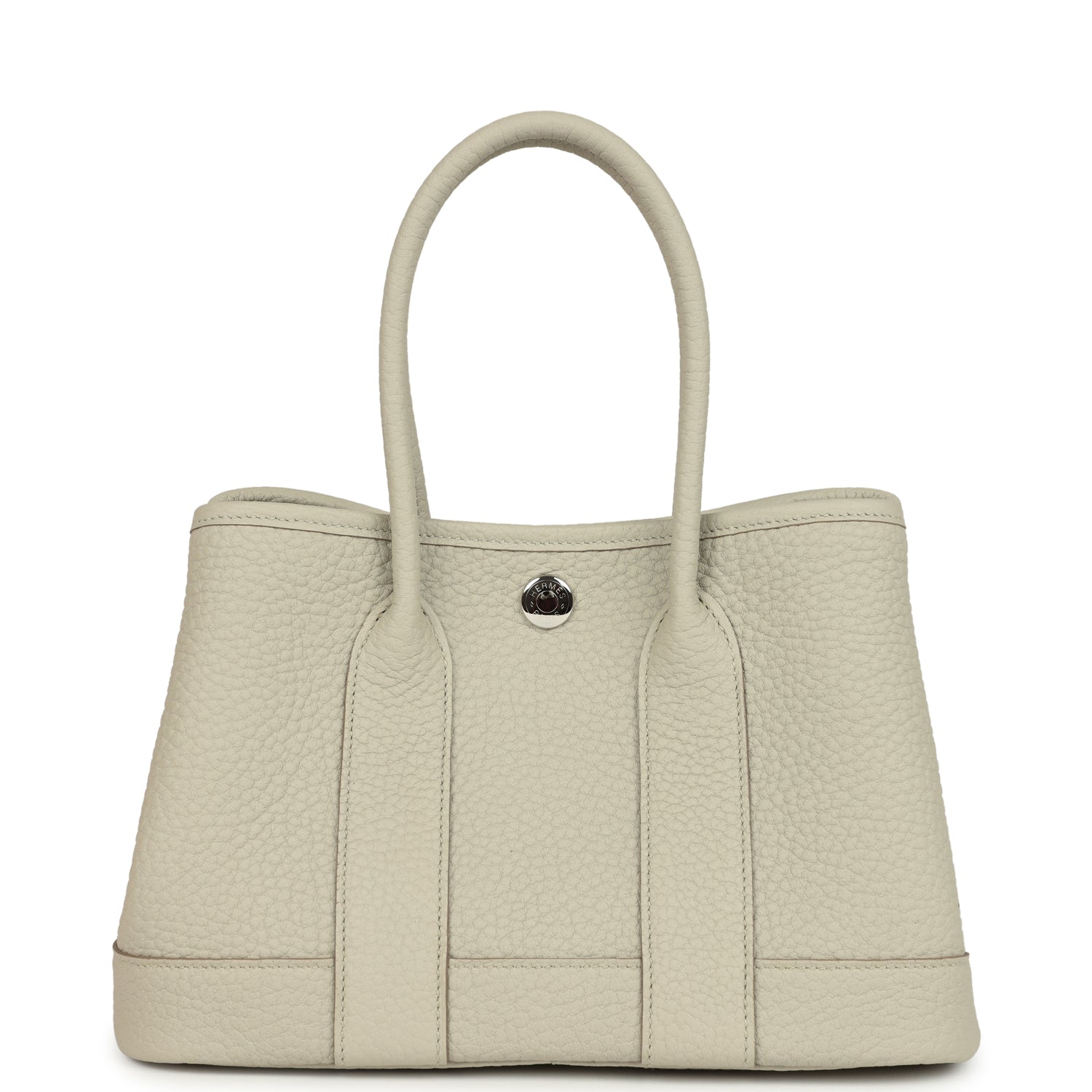 Hermes Garden Party Neo 23 Beton Negonda Palladium Hardware