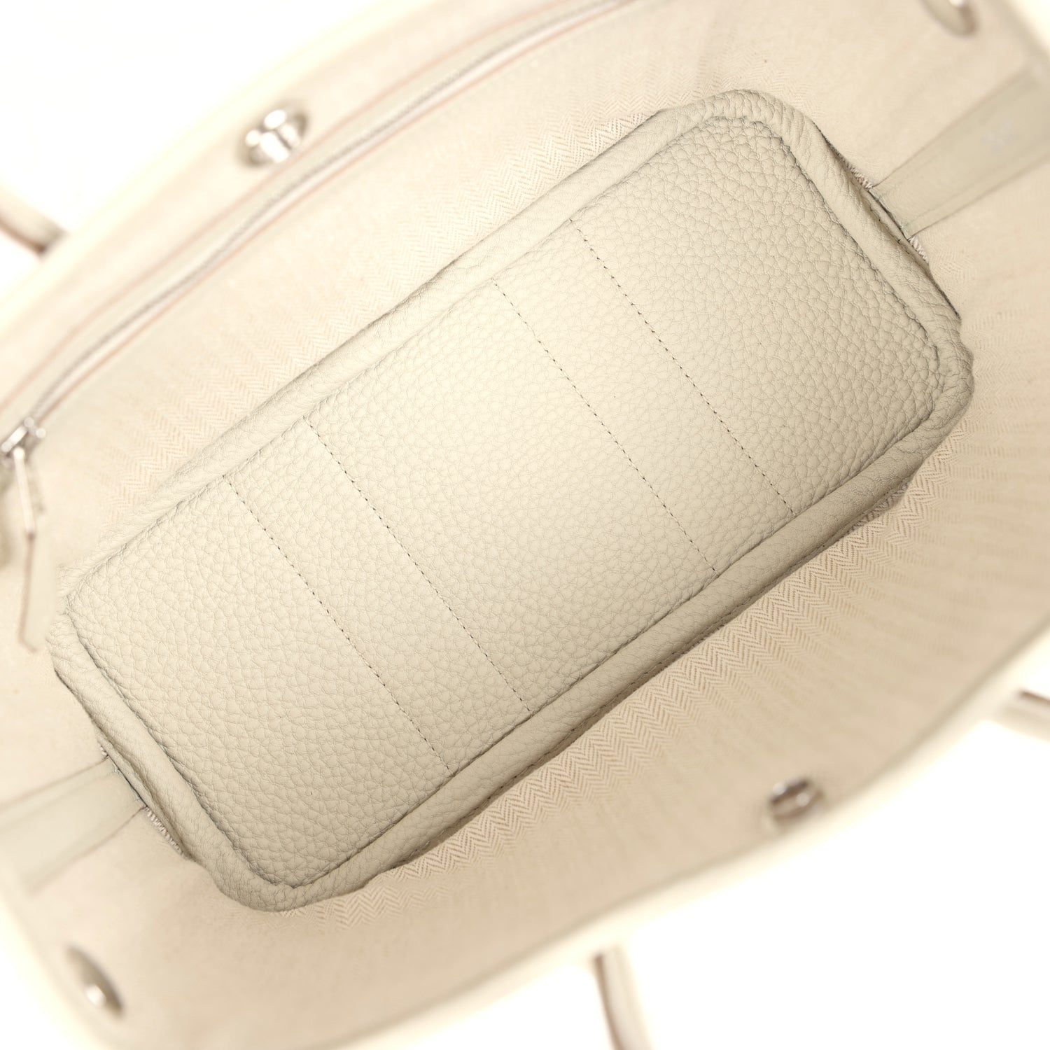 Hermes Garden Party Neo 23 Beton Negonda Palladium Hardware