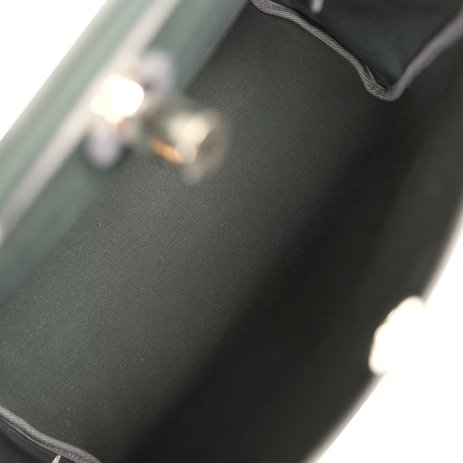 Hermes Herbag Zip PM 31 Vert Cypres Officier Canvas and Ardoise Vache Hunter Palladium Hardware