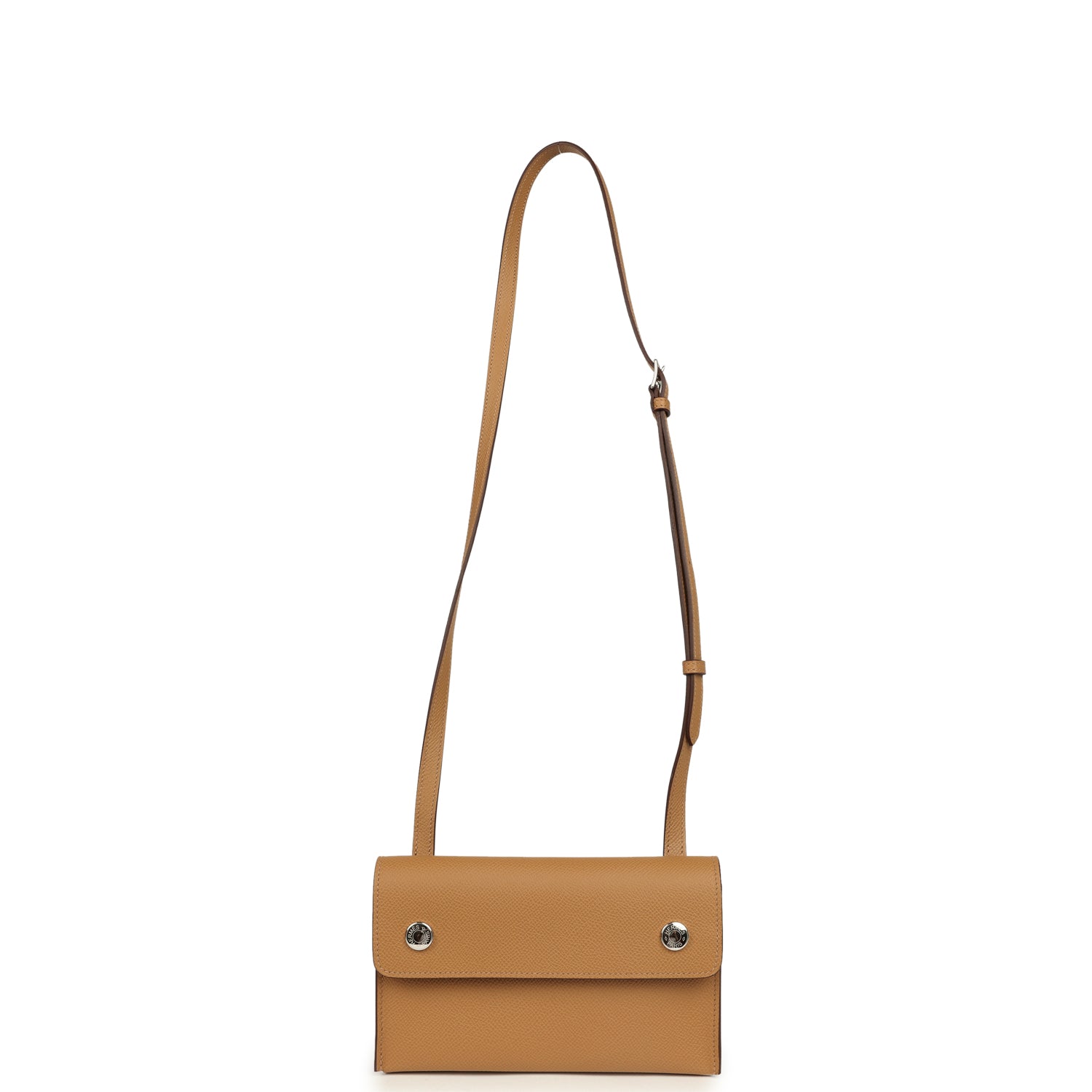Hermes Hermesnap Wallet Biscuit Epsom Palladium Hardware