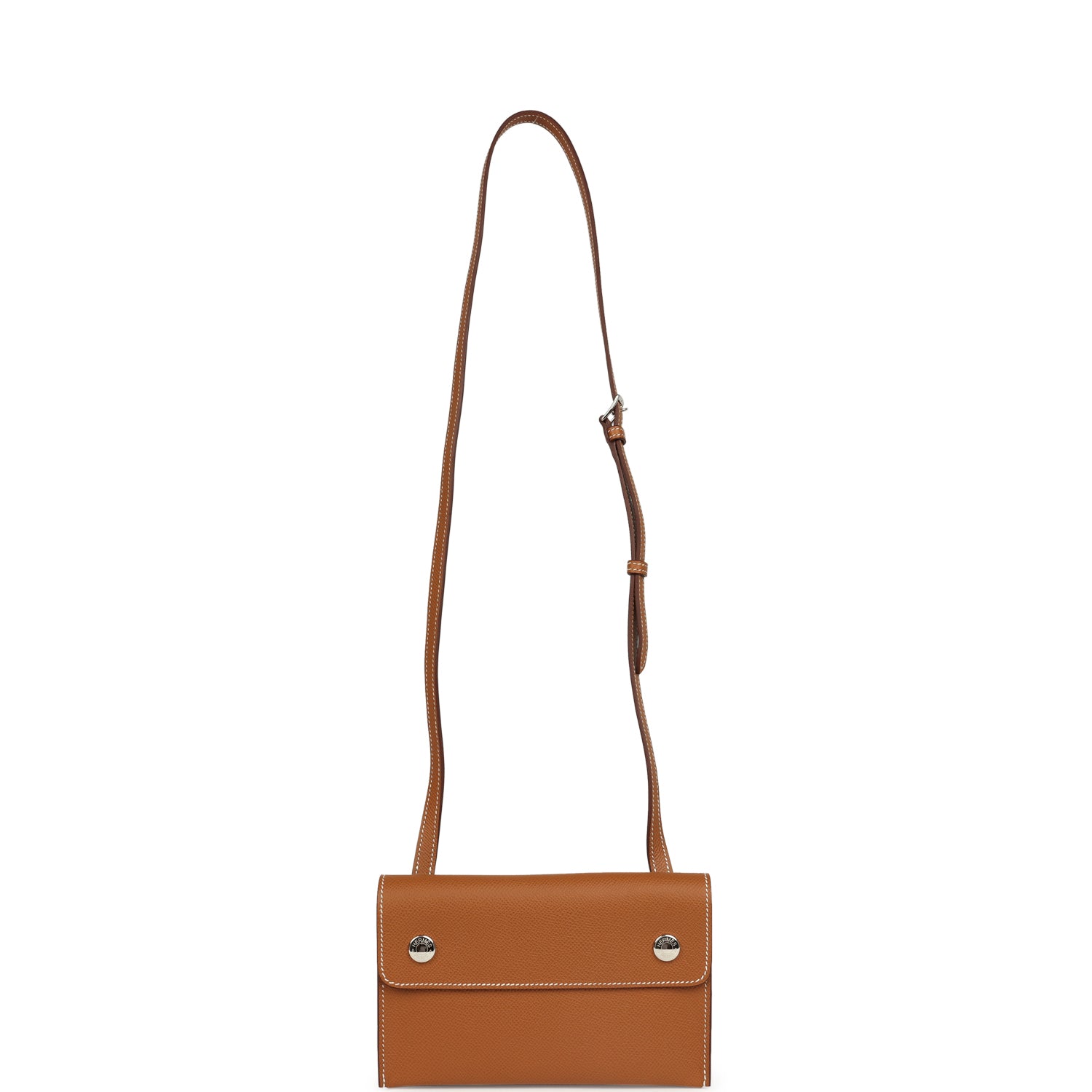 Hermes Hermesnap Wallet Gold Epsom Palladium Hardware