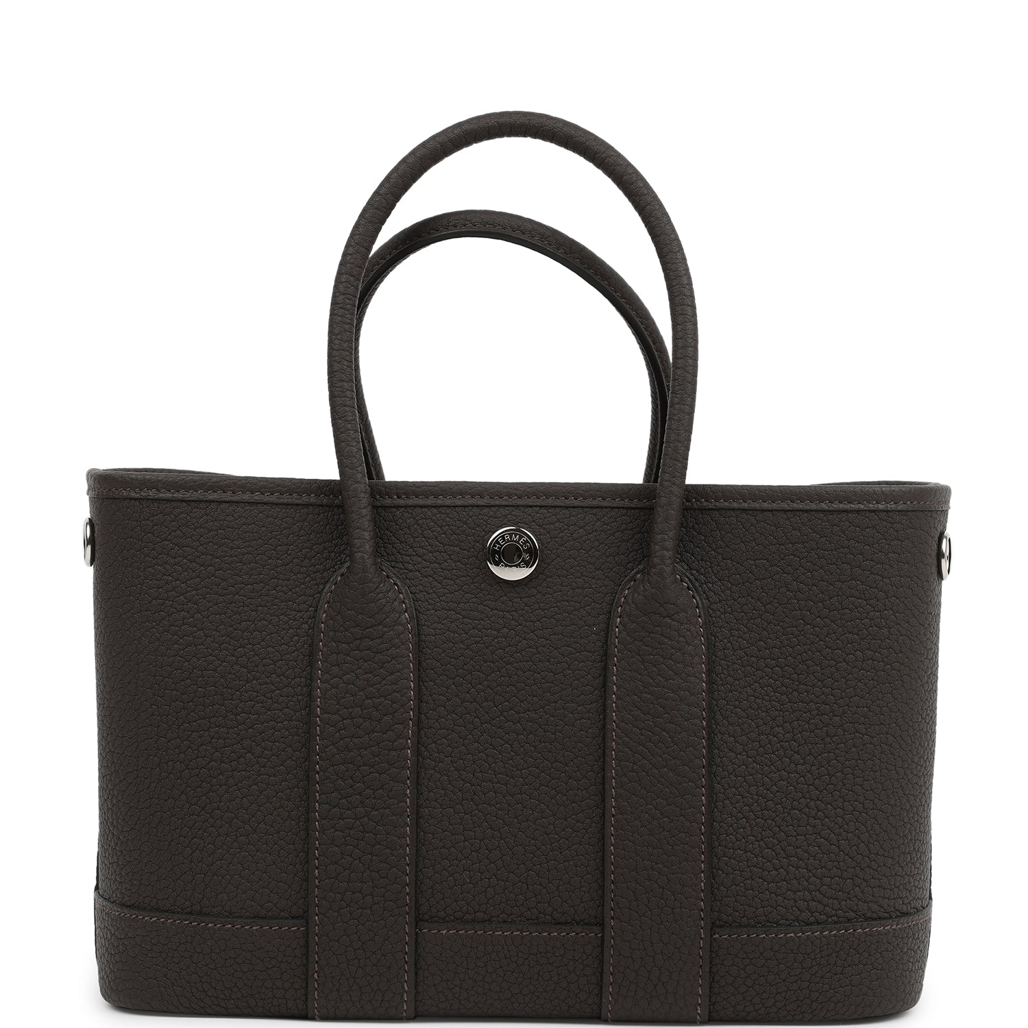 Hermes Garden Party Neo 23 Ebene Negonda Palladium Hardware