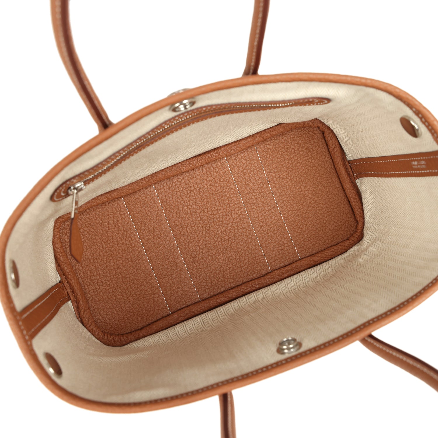 Hermes Garden Party Neo 23 Gold Negonda Palladium Hardware